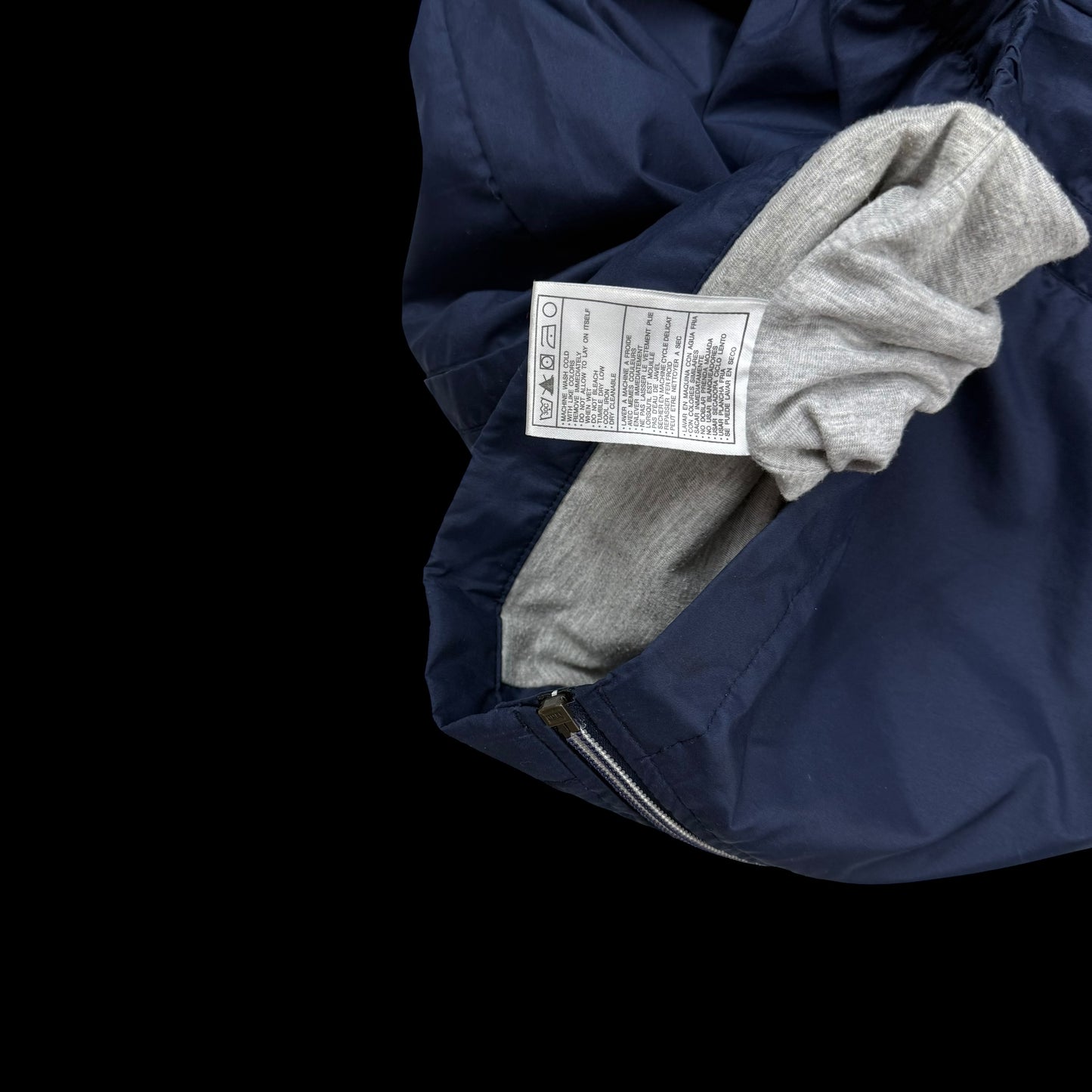 Nike 00s Embroidered Logo Lined Track Jacket White/Navy (part of set) (Fits M-L)