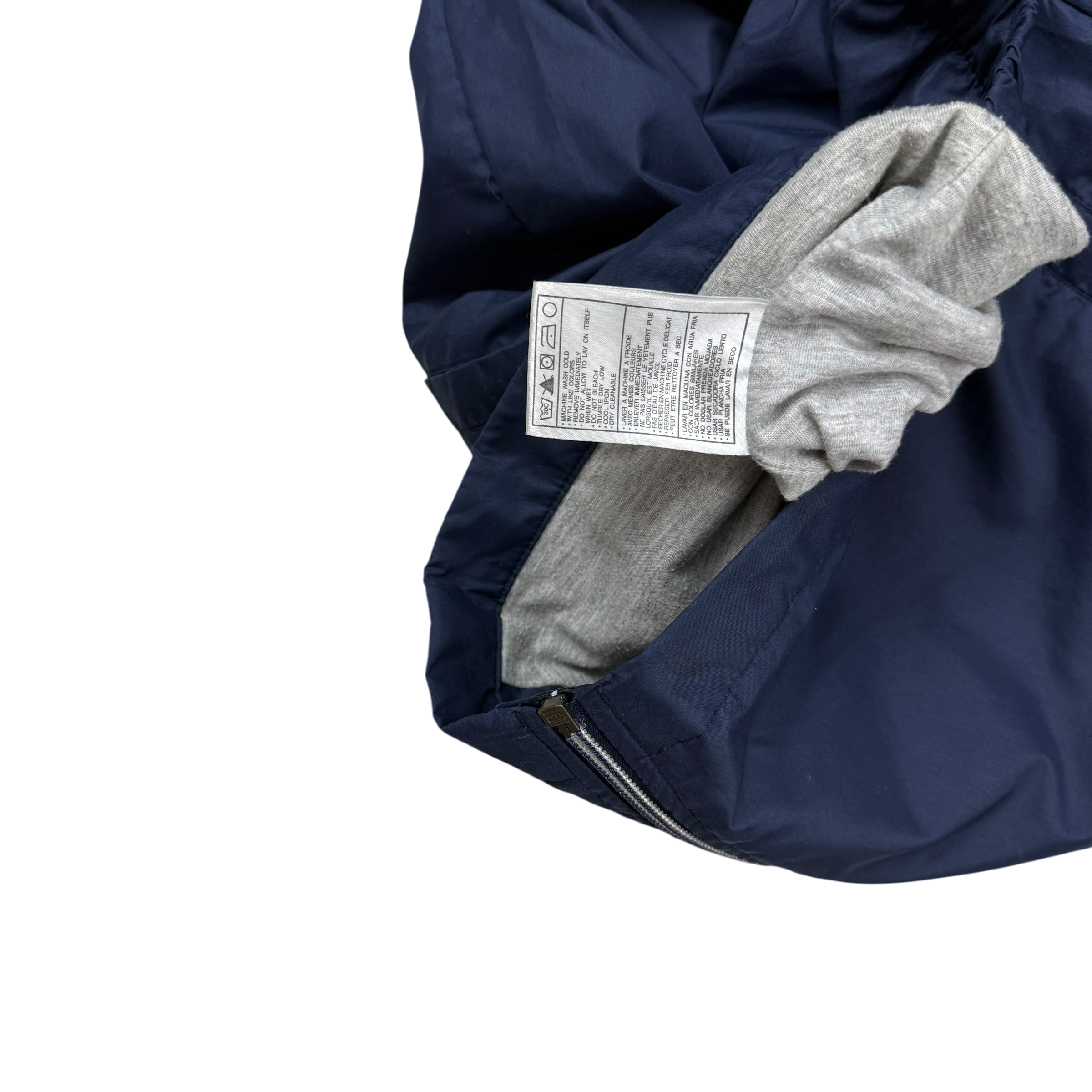 Nike 00s Embroidered Logo Lined Track Jacket White/Navy (part of set) (Fits M-L)