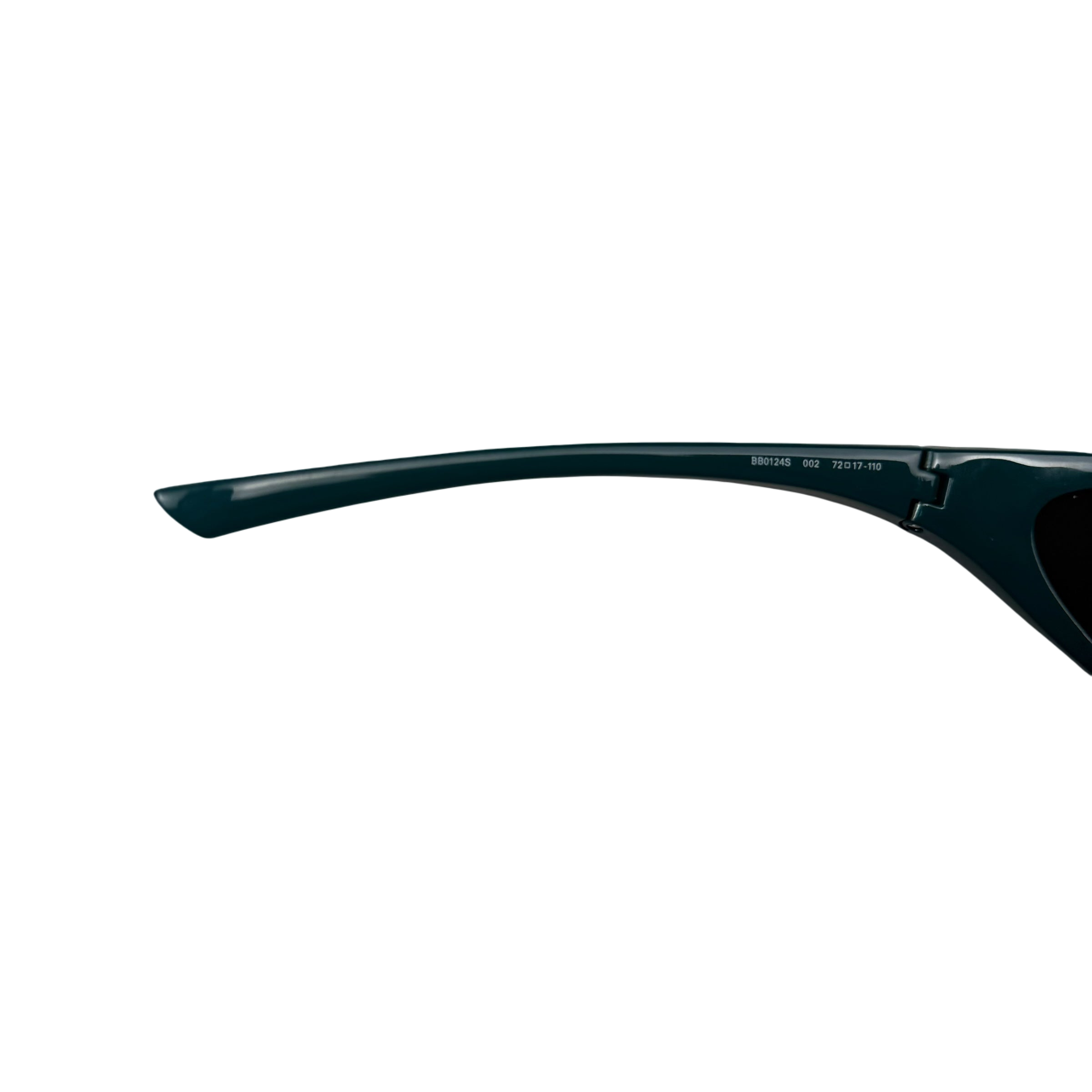 Balenciaga Extreme Oval Sunglasses Green