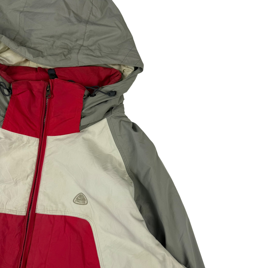 Nike ACG 00s Heavy Panelled Jacket Red/White/Grey (Fits L-XL)