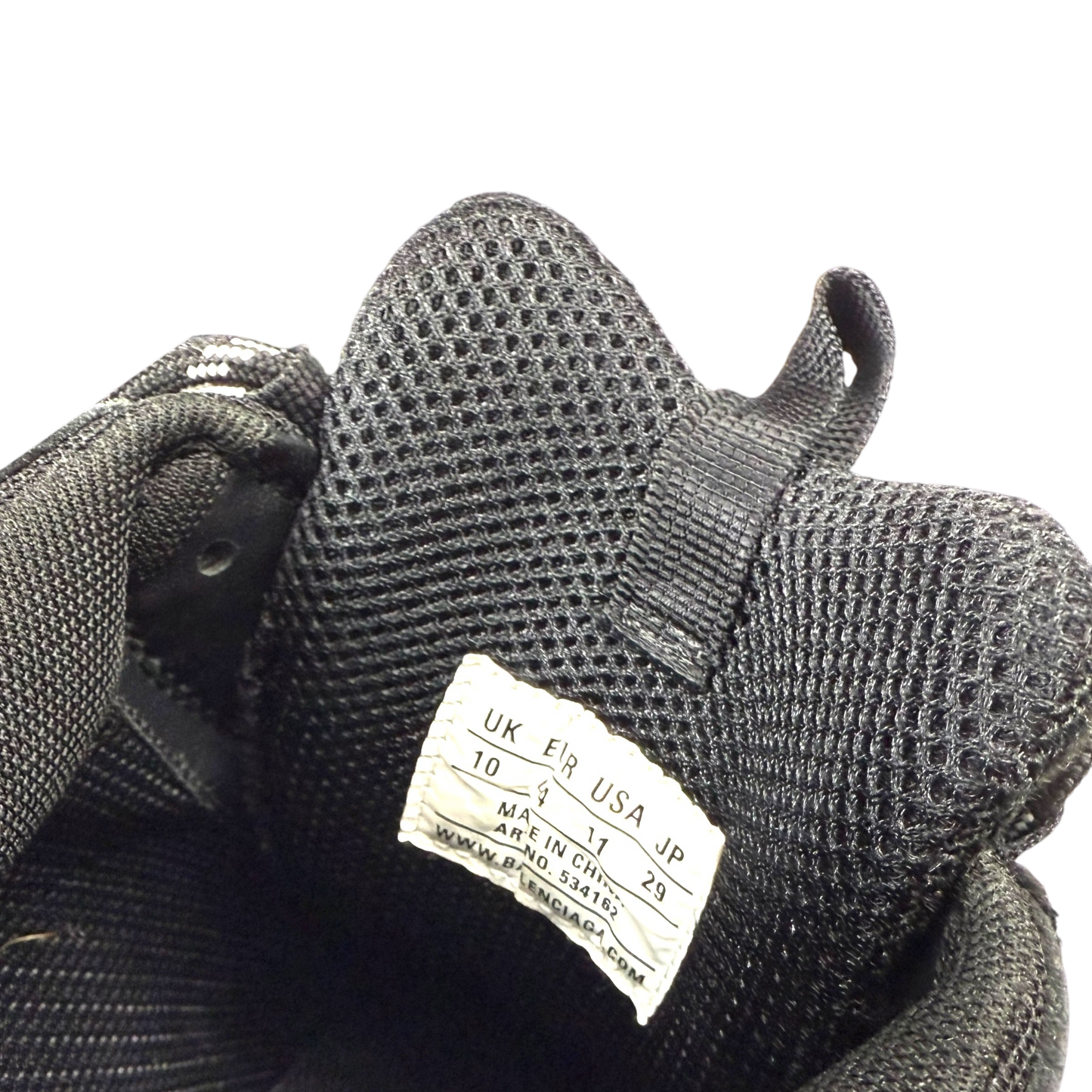 Balenciaga 2017 Triple S Pre-Distressed Triple Black (US11/UK10/EU44)