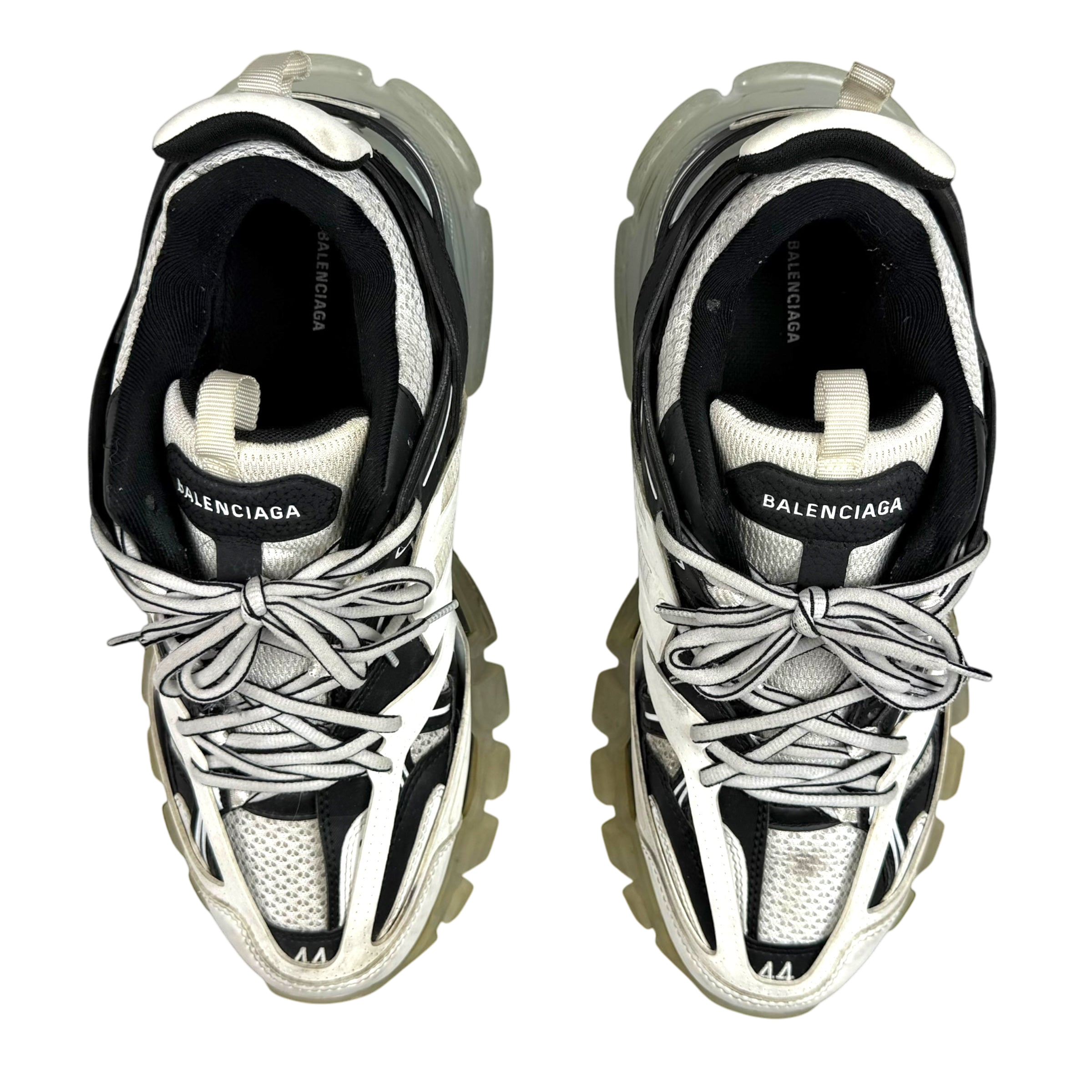Balenciaga Track Clear Sole Sneaker White / Black (US11/UK10/EU44)