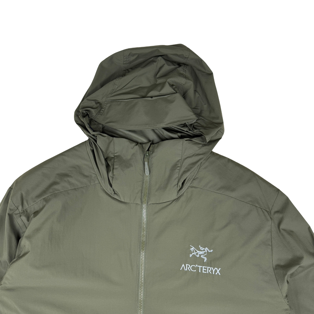 Arc’teryx Atom SL Down Hooded Jacket Khaki Green (Size L)