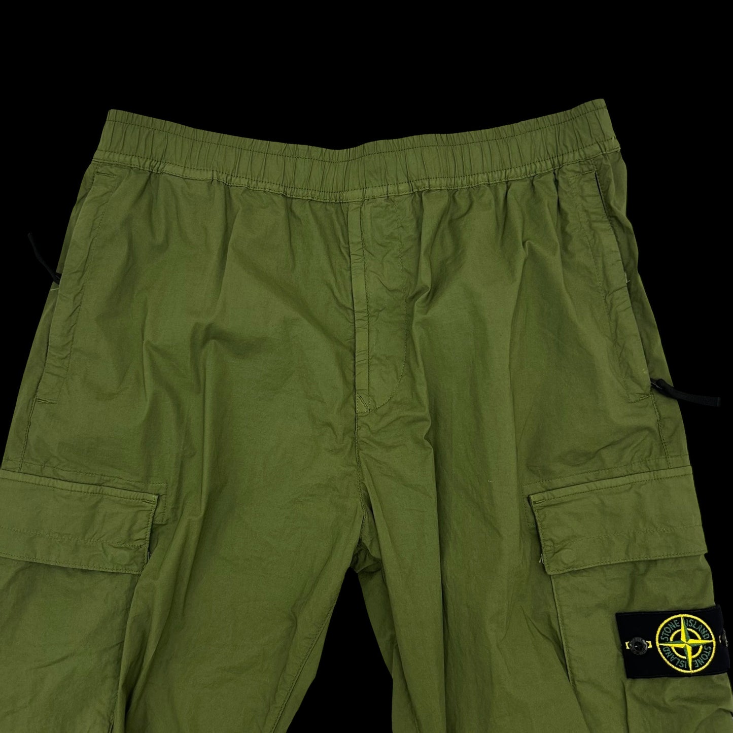 Stone Island RE-T Cargo Pants Olive Green (Size 36”)