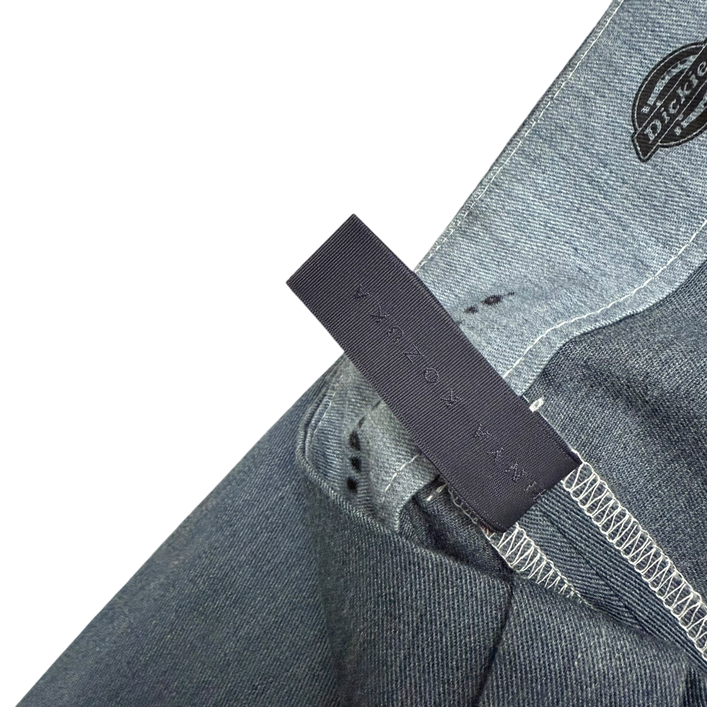 Shinya Kozuka x Dickies Overdyed Blue Pleated Pants (Size M)