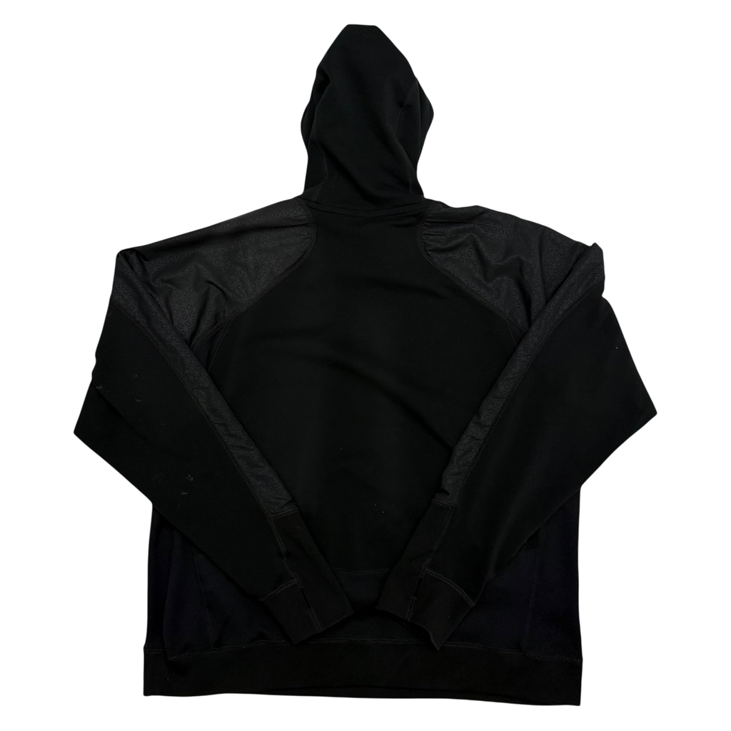 Nike 00s Centre Logo Technical Hoodie Black (Size XL)