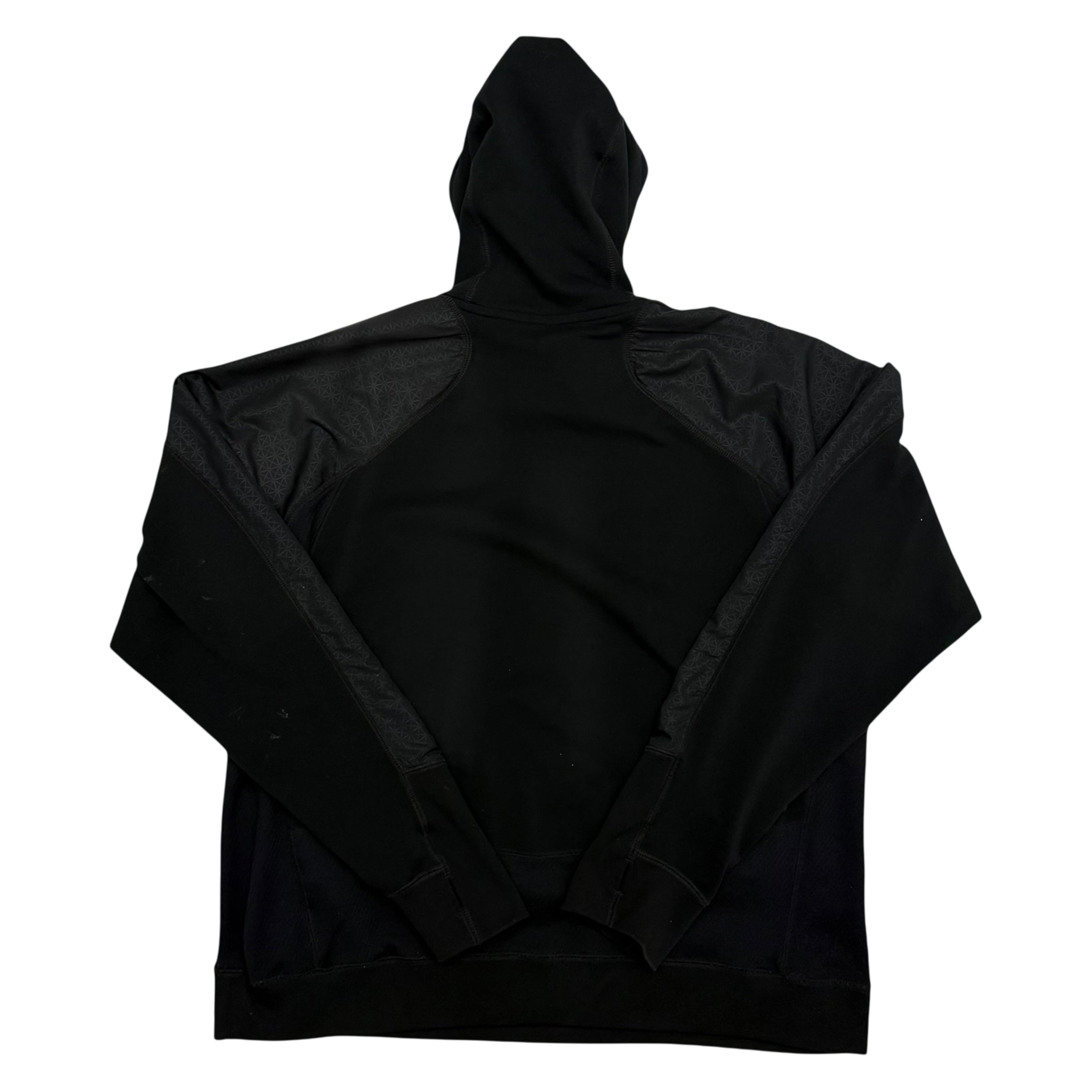 Nike 00s Centre Logo Technical Hoodie Black (Size XL)