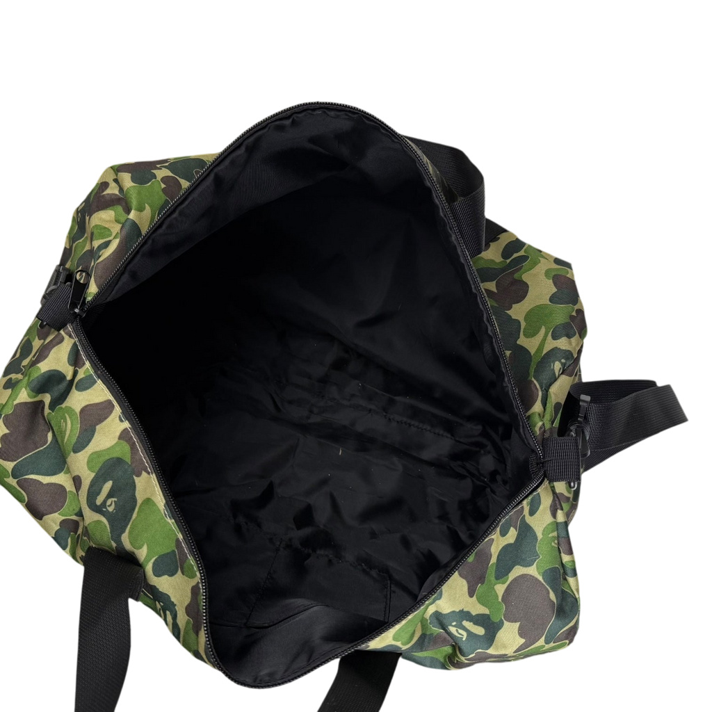 BAPE (A Bathing Ape) ABC Camo Duffle Bag