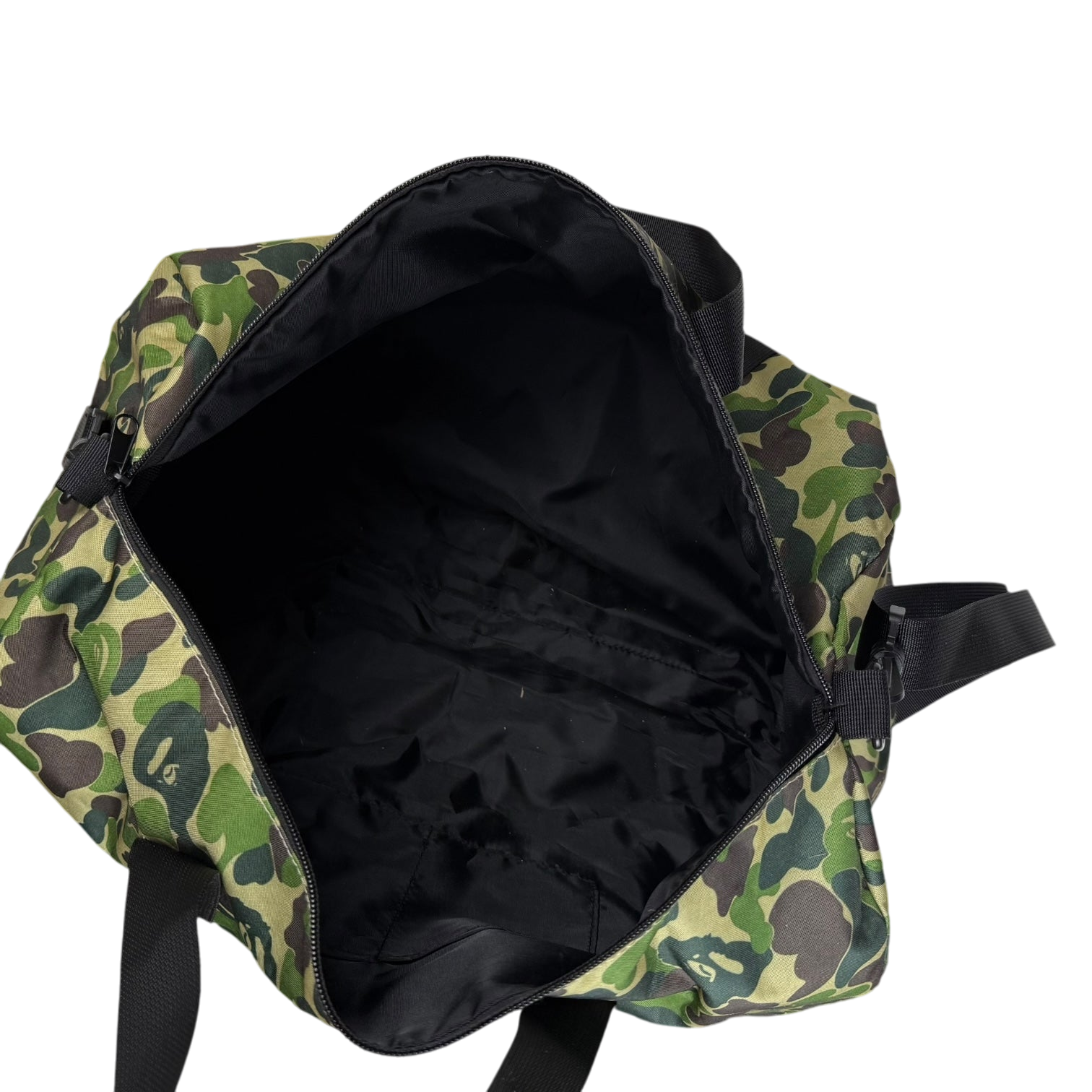 BAPE (A Bathing Ape) ABC Camo Duffle Bag