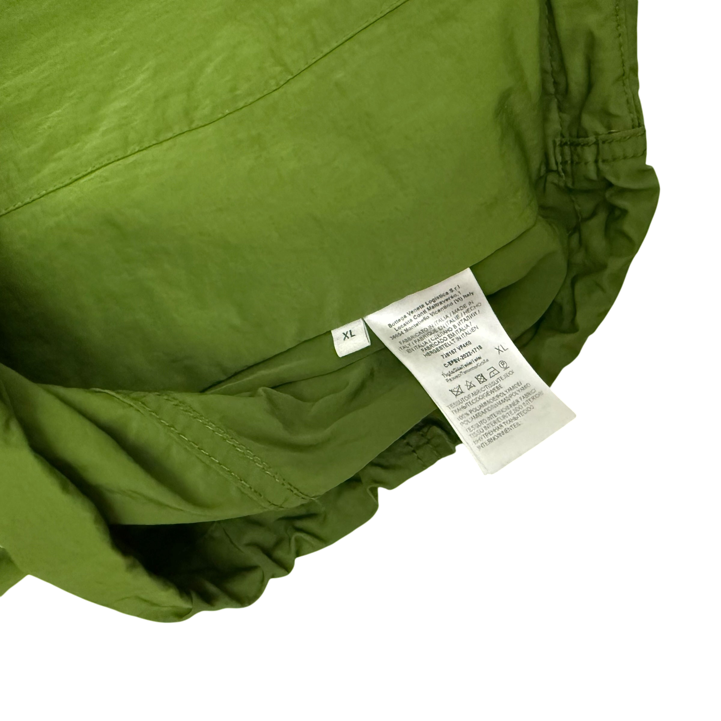 Bottega Veneta Zip Nylon Technical Jacket Green (size XL)