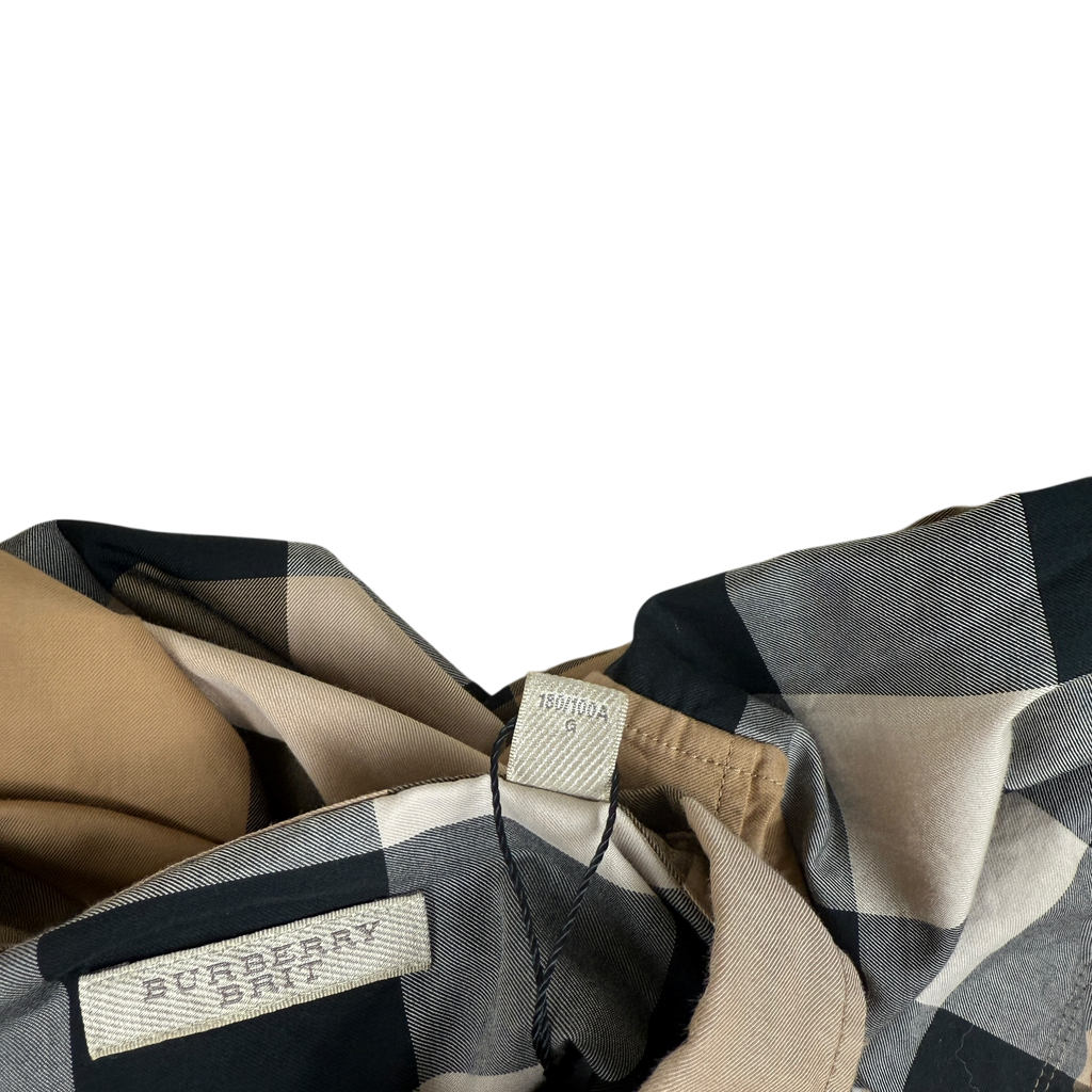 Burberry Nova Check Short Sleeve Shirt (Size L)