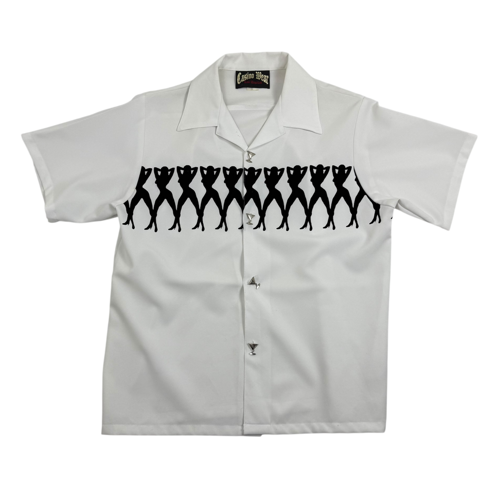 Casino Wear Los Angeles 00s Short Sleeve Shirt (Size L)