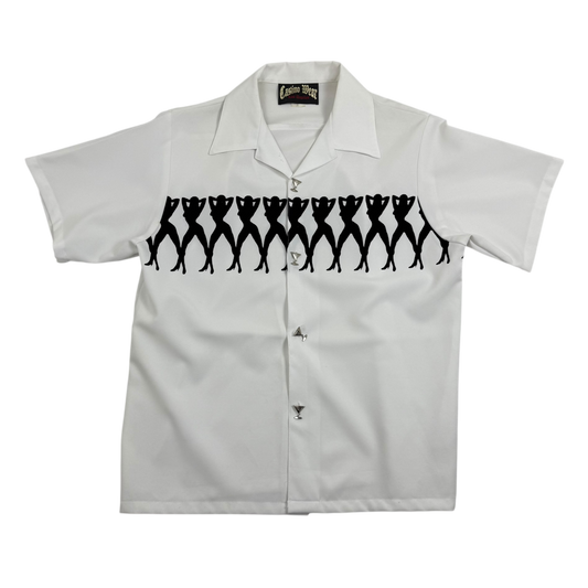 Casino Wear Los Angeles 00s Short Sleeve Shirt (Size L)