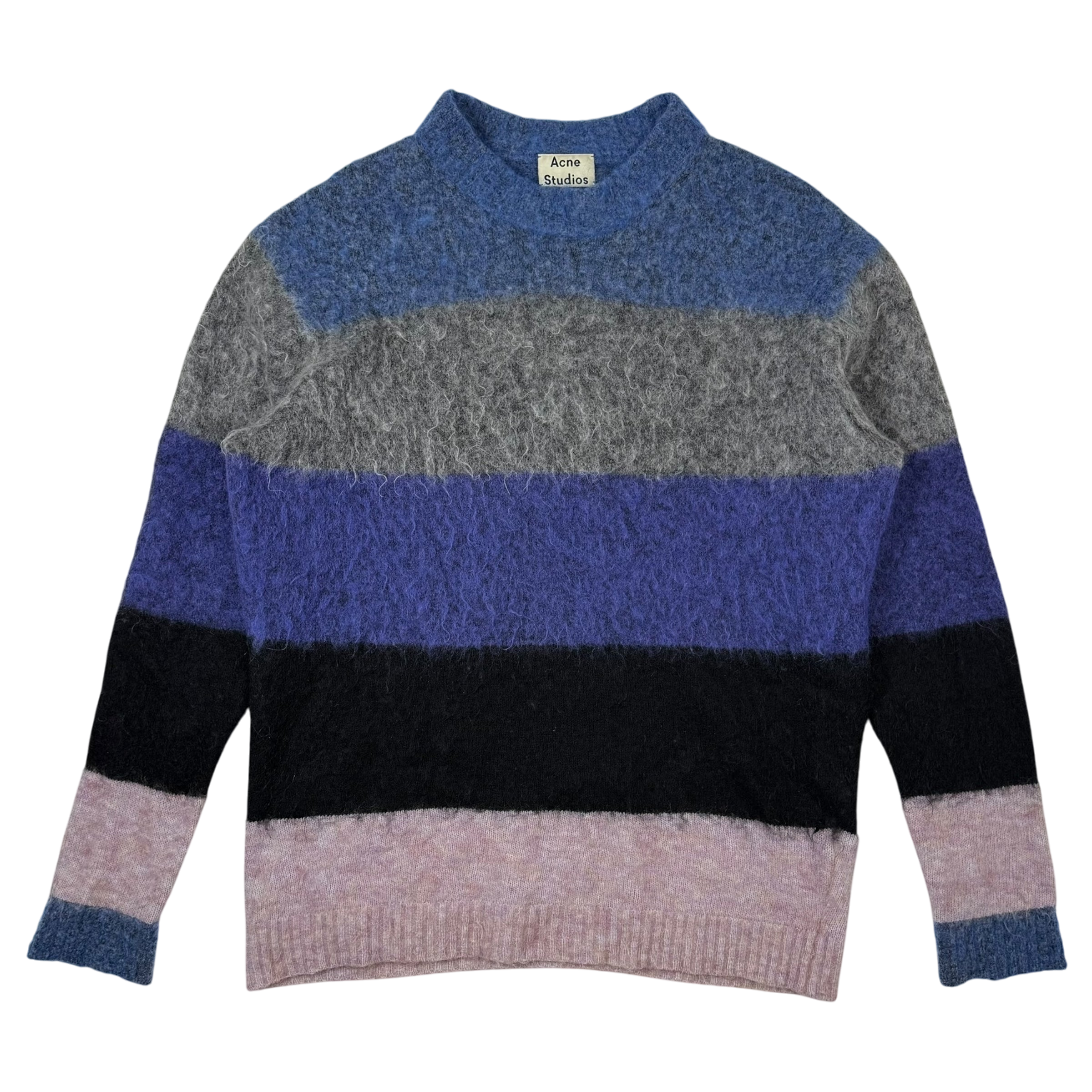 Acne Studios Albah Oversized Mohair Sweatshirt Multicolour (Size XS)