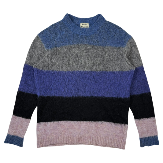 Acne Studios Albah Oversized Mohair Sweatshirt Multicolour (Size XS)