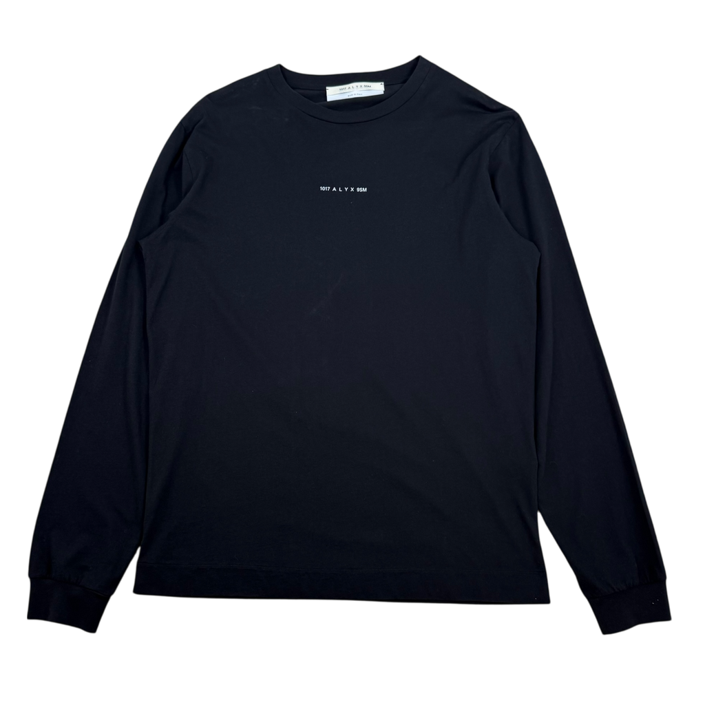 1017 ALYX 9SM Graphic Long-Sleeve T-Shirt Black (Size L)