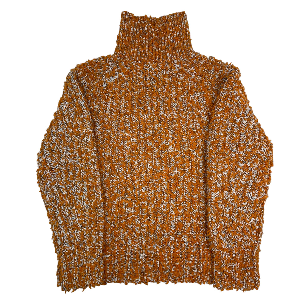 Acne Studios Tufted Boucle Knit Sweatshirt Orange (Fits M-L)