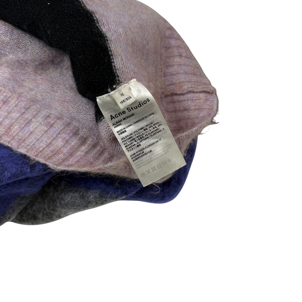 Acne Studios Albah Oversized Mohair Sweatshirt Multicolour (Size XS)