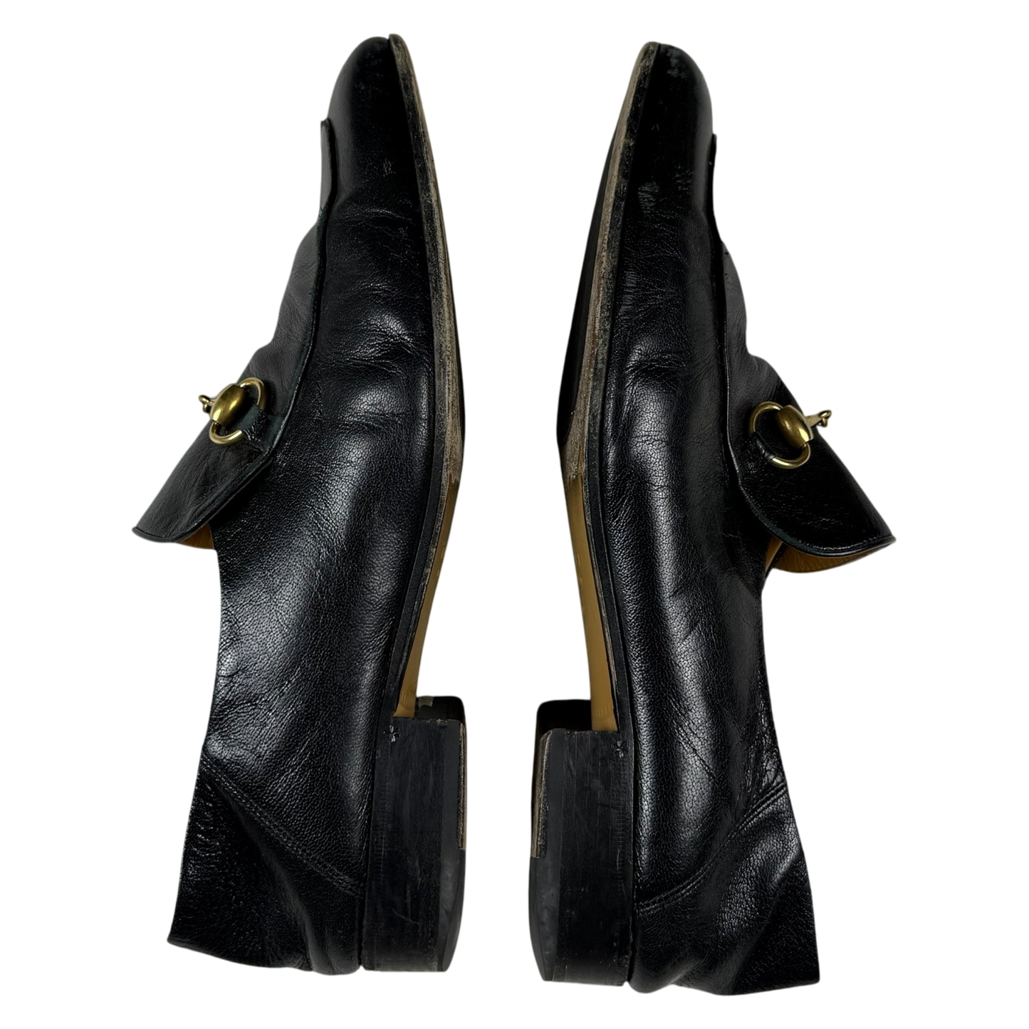Gucci Jordaan Horsebit Leather Loafers Black (fits US10.5-11)
