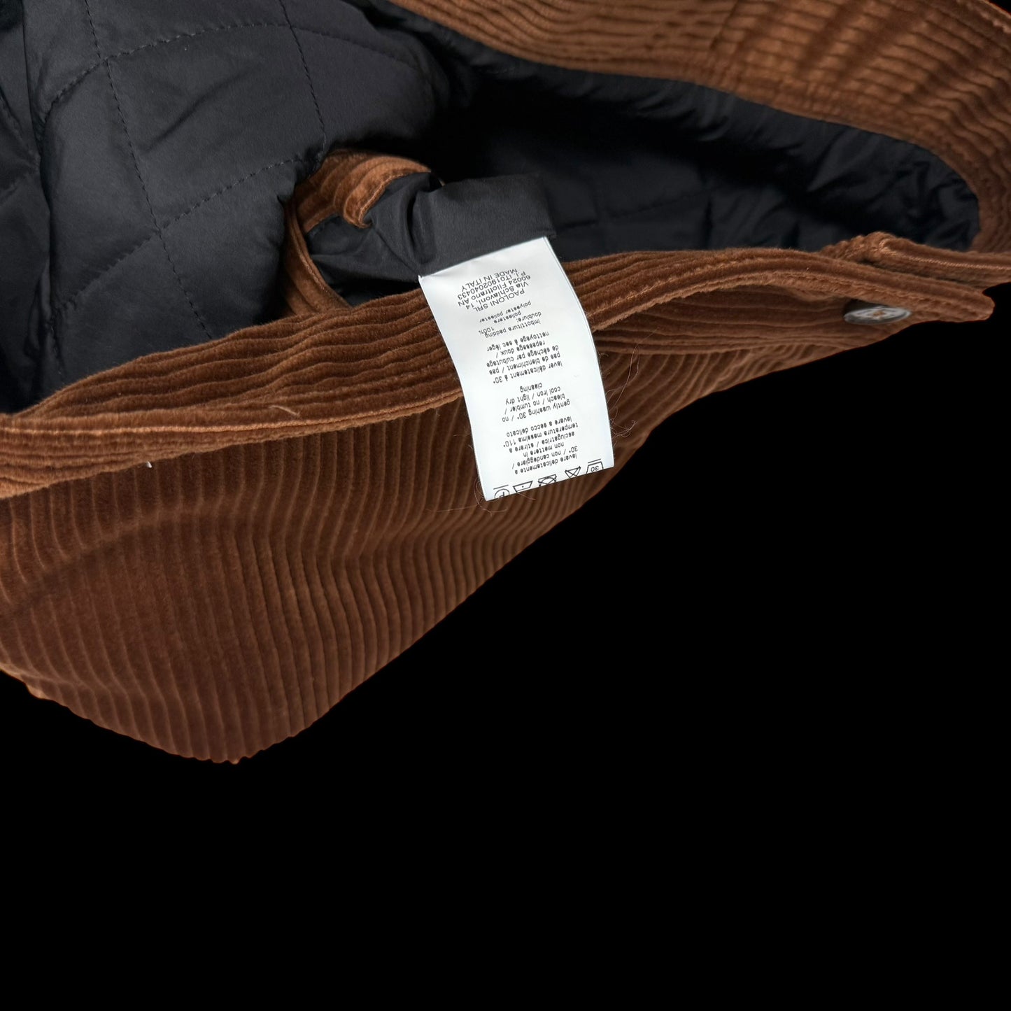 MSGM Milano Corduroy Jacket Brown (Fits M-L)