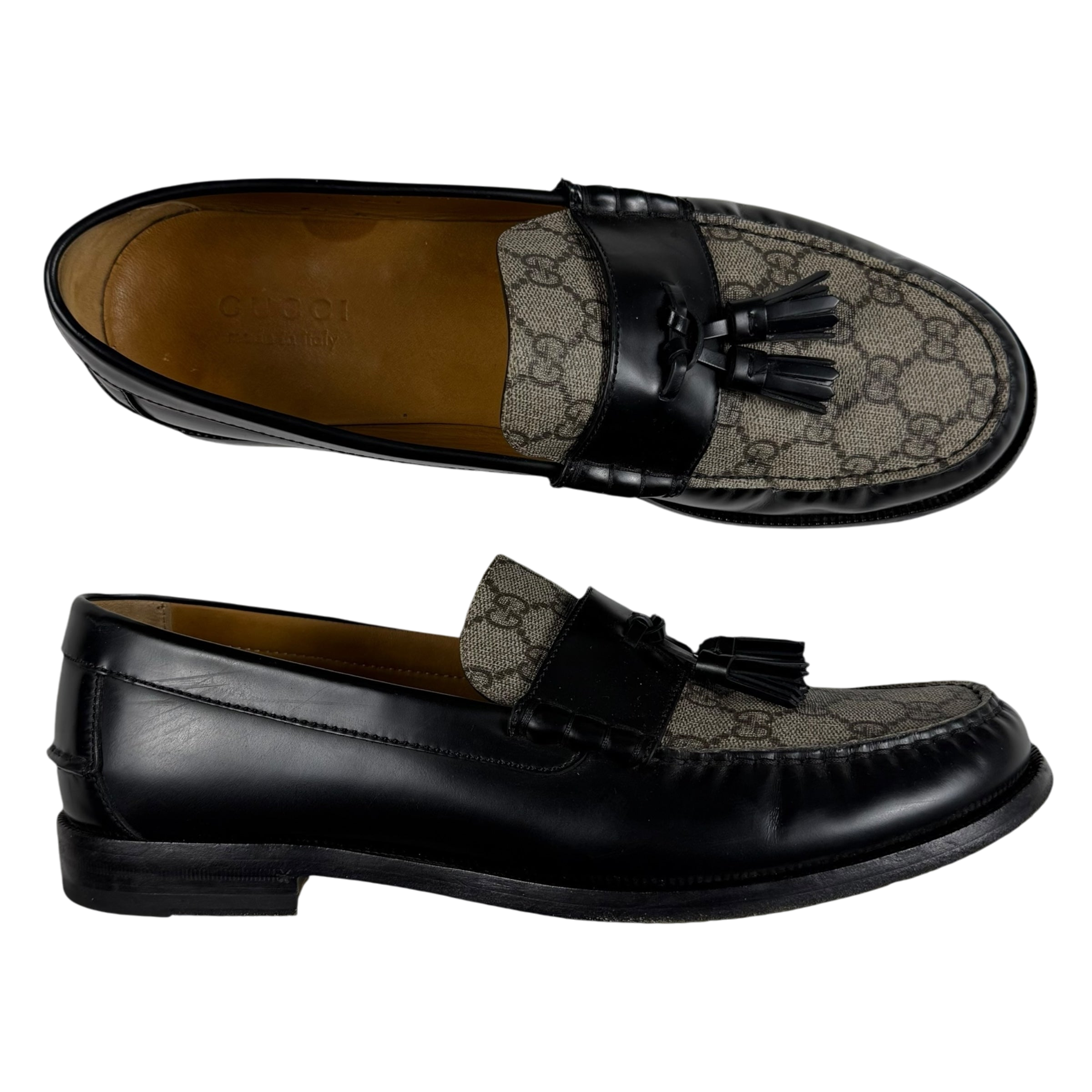 Gucci GG Tassel Loafers Black (fits US12)