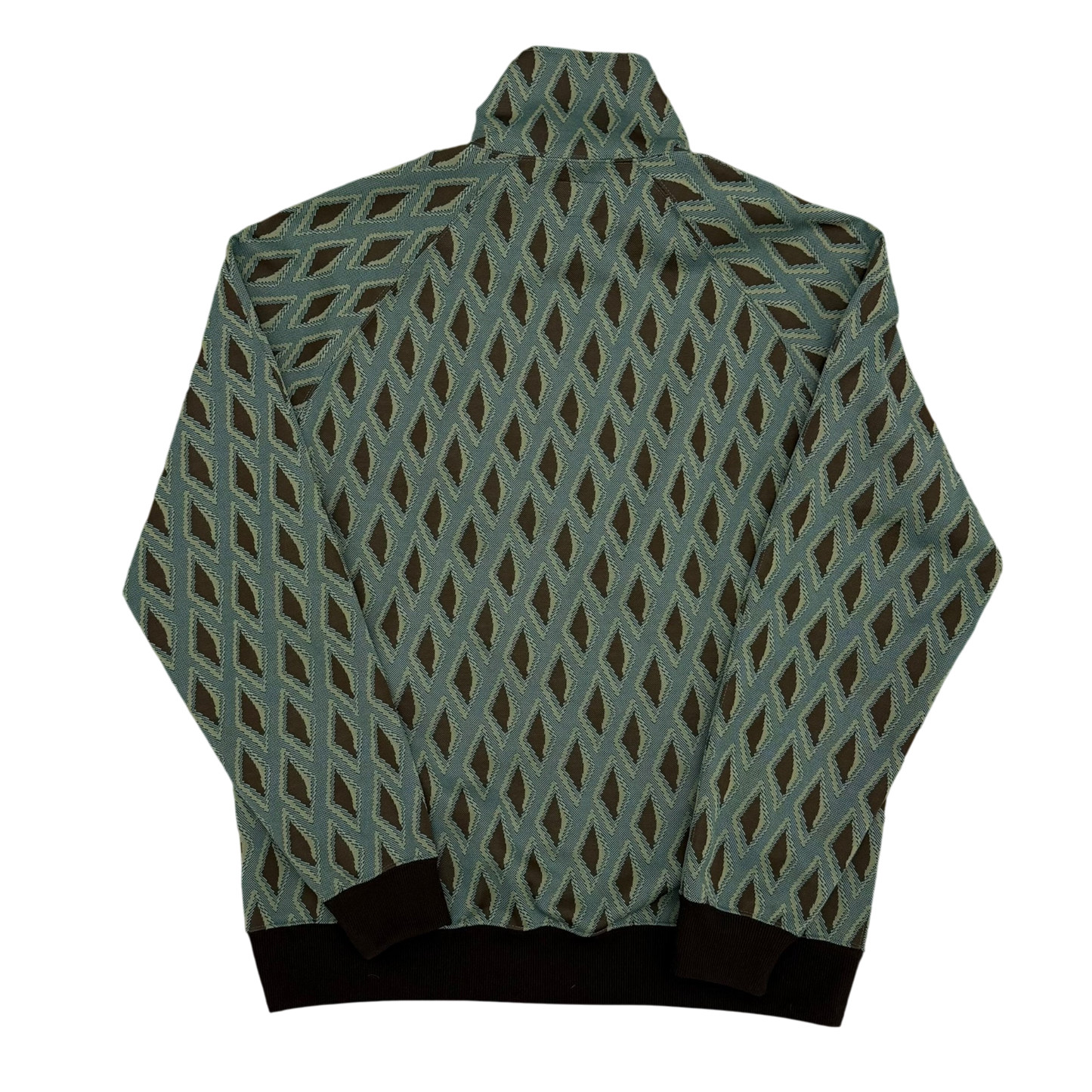 Needles Poly Jacquard Track Jacket Turquoise (Size L)