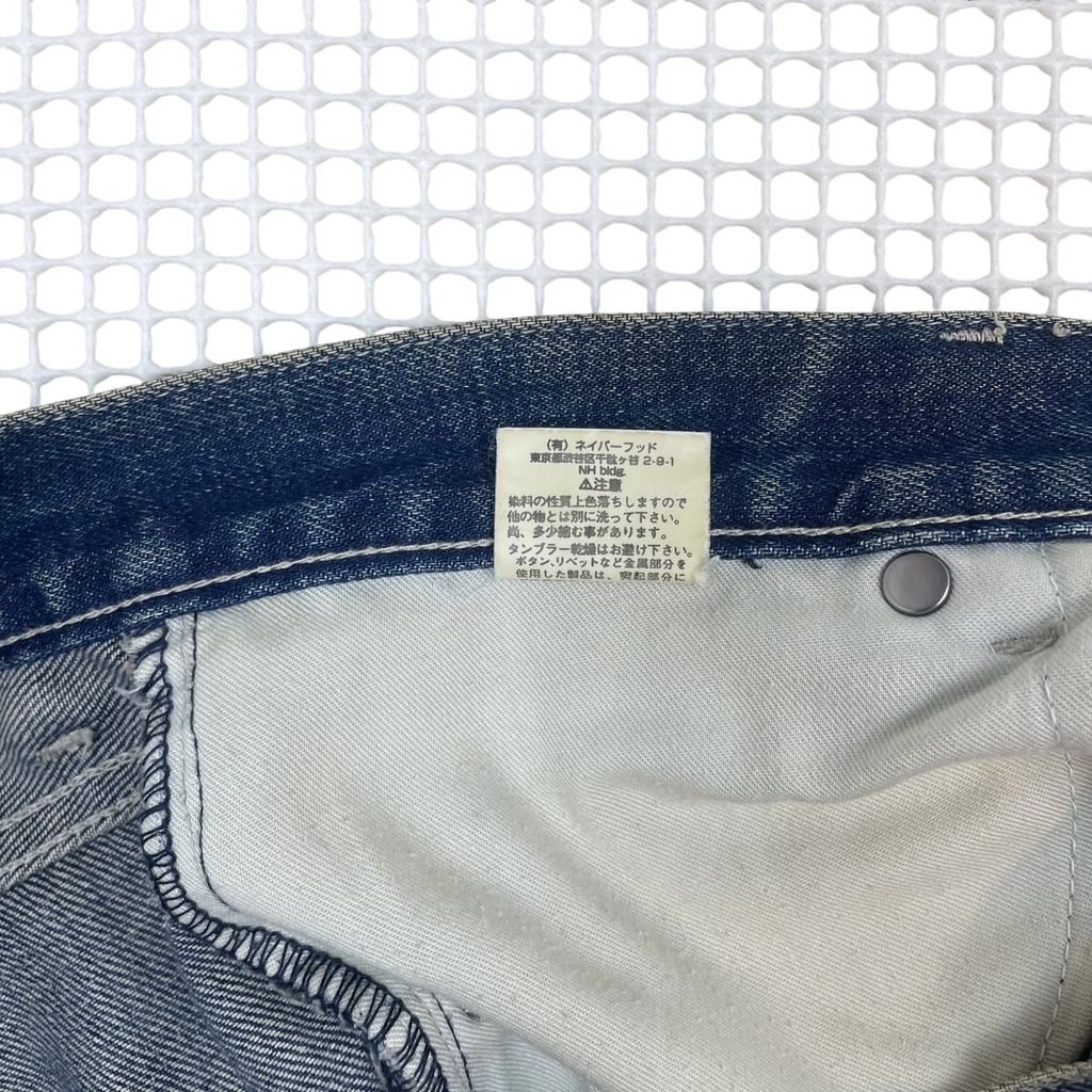 Neighborhood 2003 Savage Patchwork Selvedge Denim Jeans (Size M)
