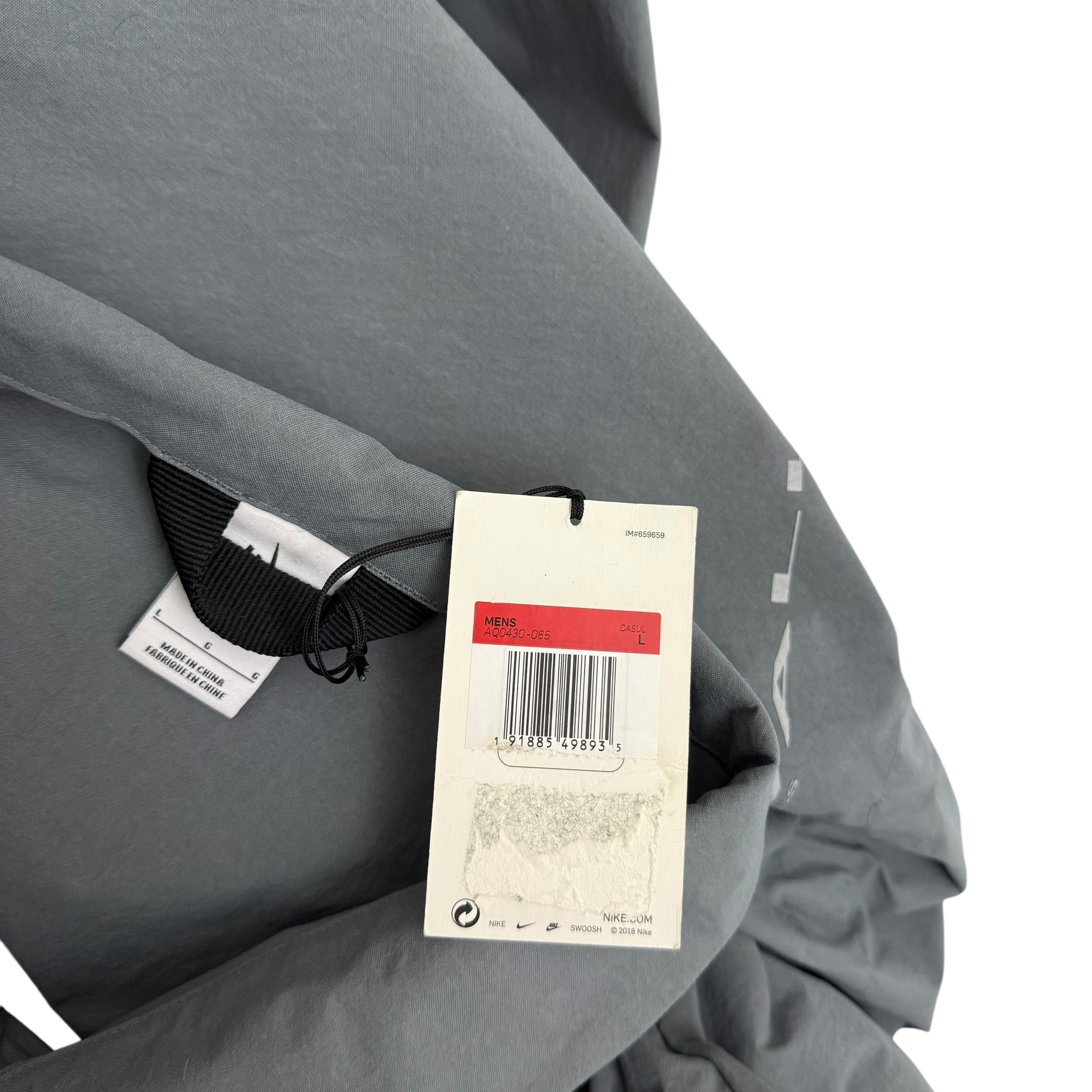 Nike Samuel Ross x A-COLD-WALL* (ACW) Dual Component Overcoat Grey (Fits L-XL)