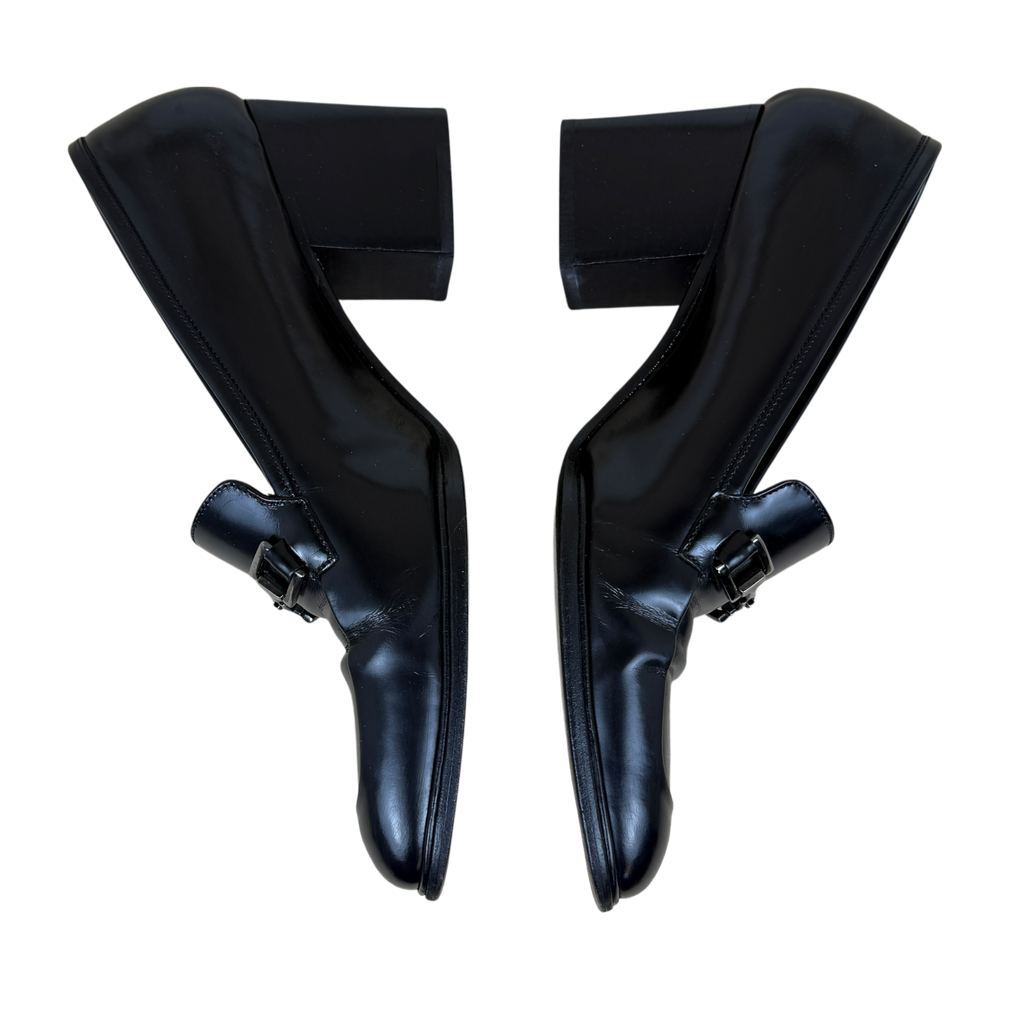 Gucci 90s Heeled Loafers Black (Size EU37)