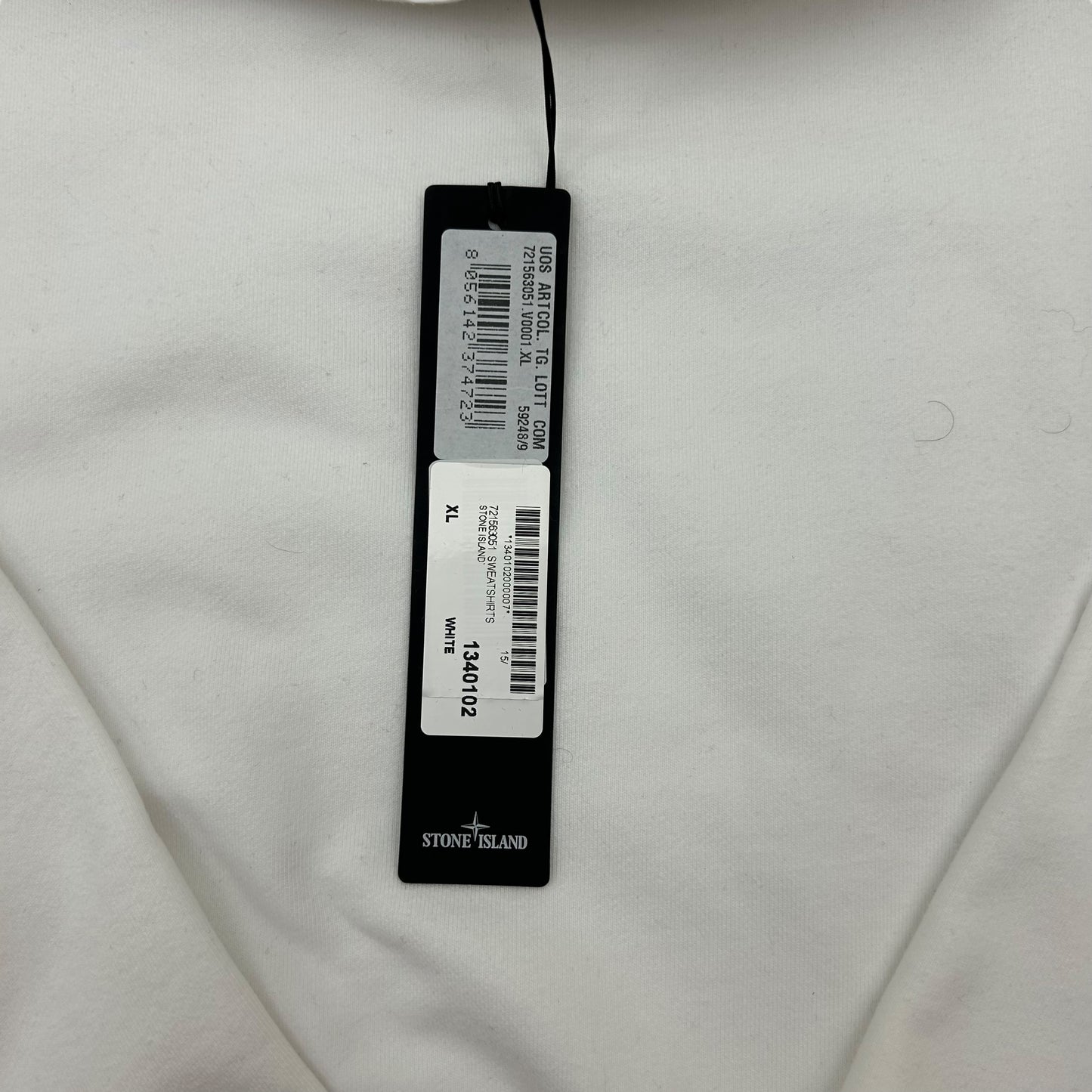 Stone Island Crewneck Sweater White (Fits L/XL)