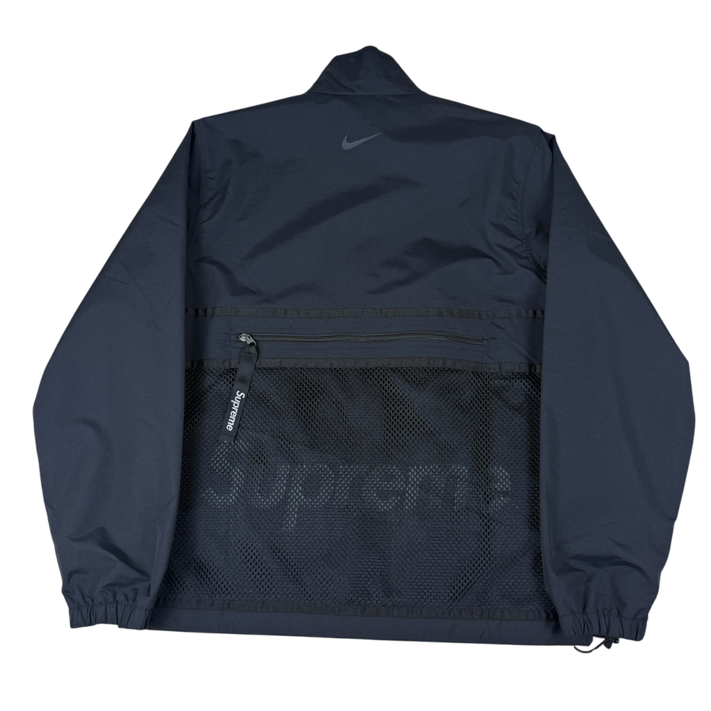 Supreme x Nike FW17 Trail Running Nylon Jacket Black (Size M)