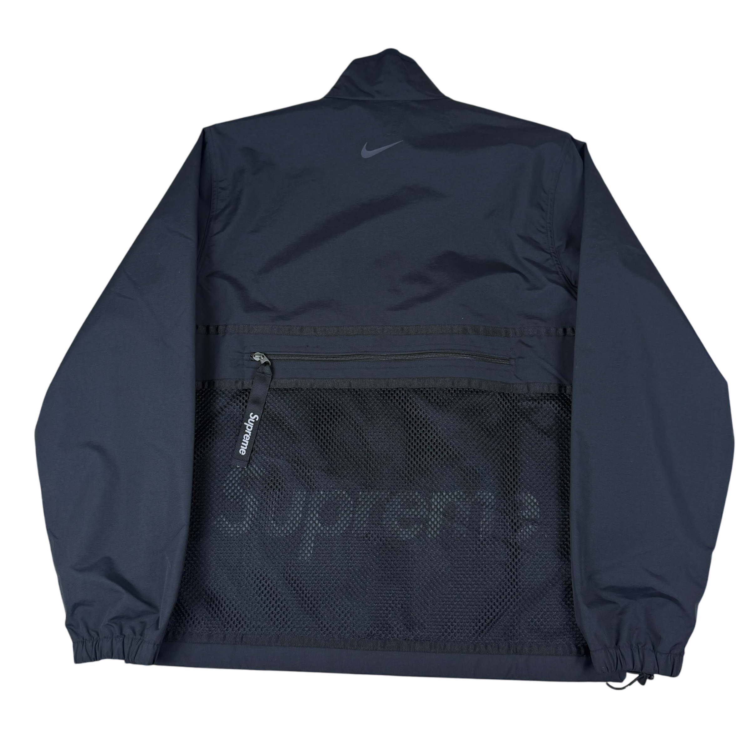 Supreme x Nike FW17 Trail Running Nylon Jacket Black (Size M)