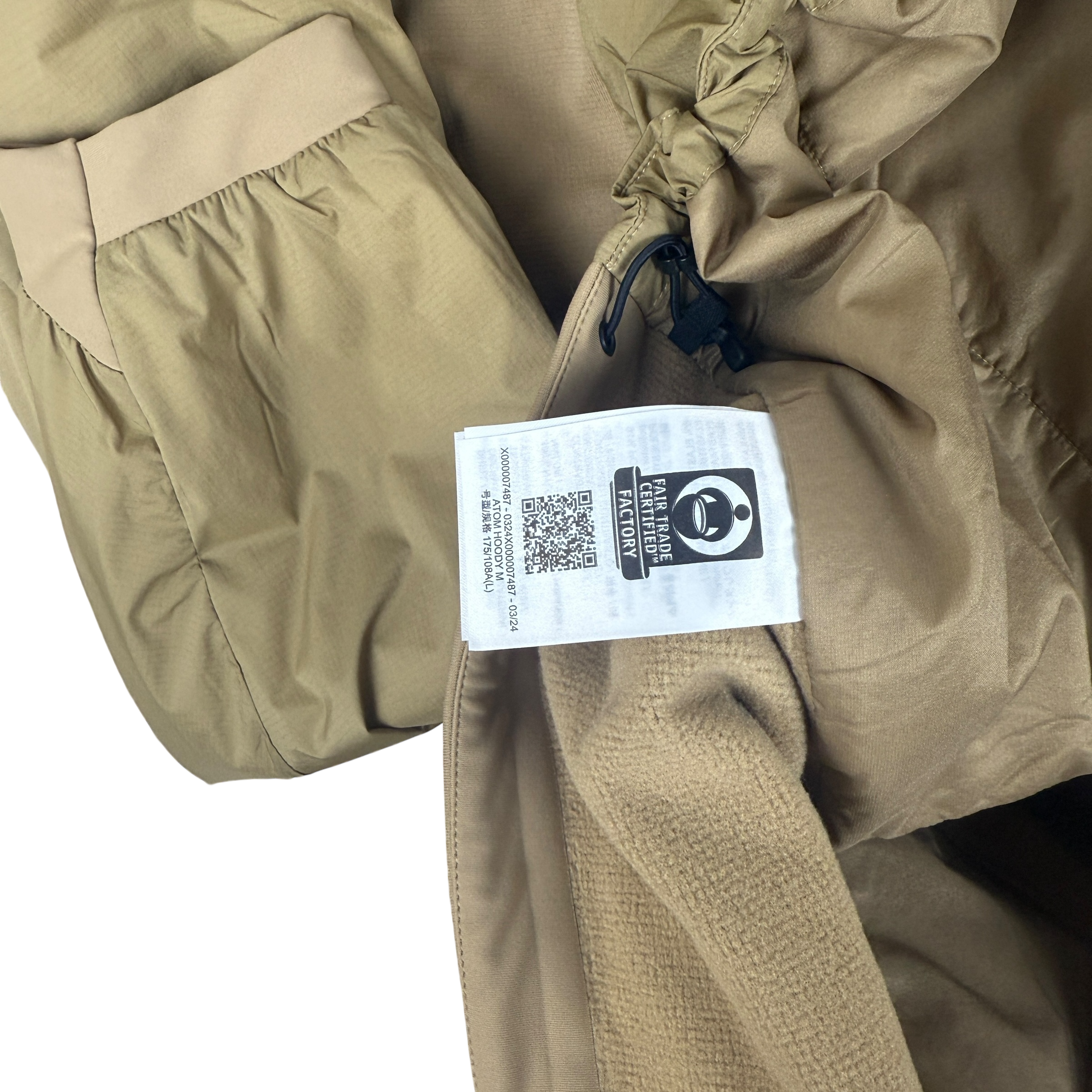 Arc’teryx Atom Insulated Hooded Jacket ‘Canvas II’ (size L)