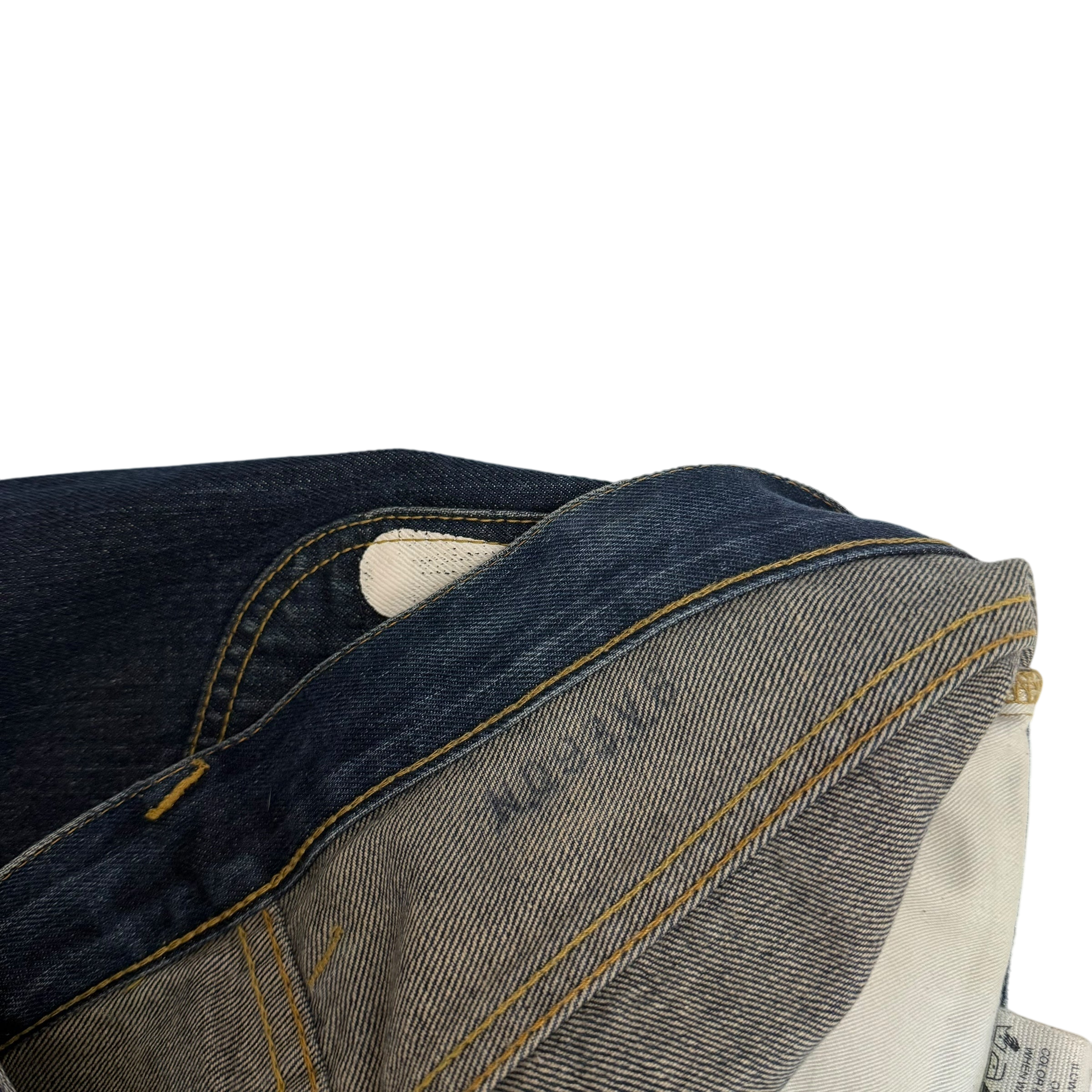 Evisu White Seagull Print Jeans (Size 32")