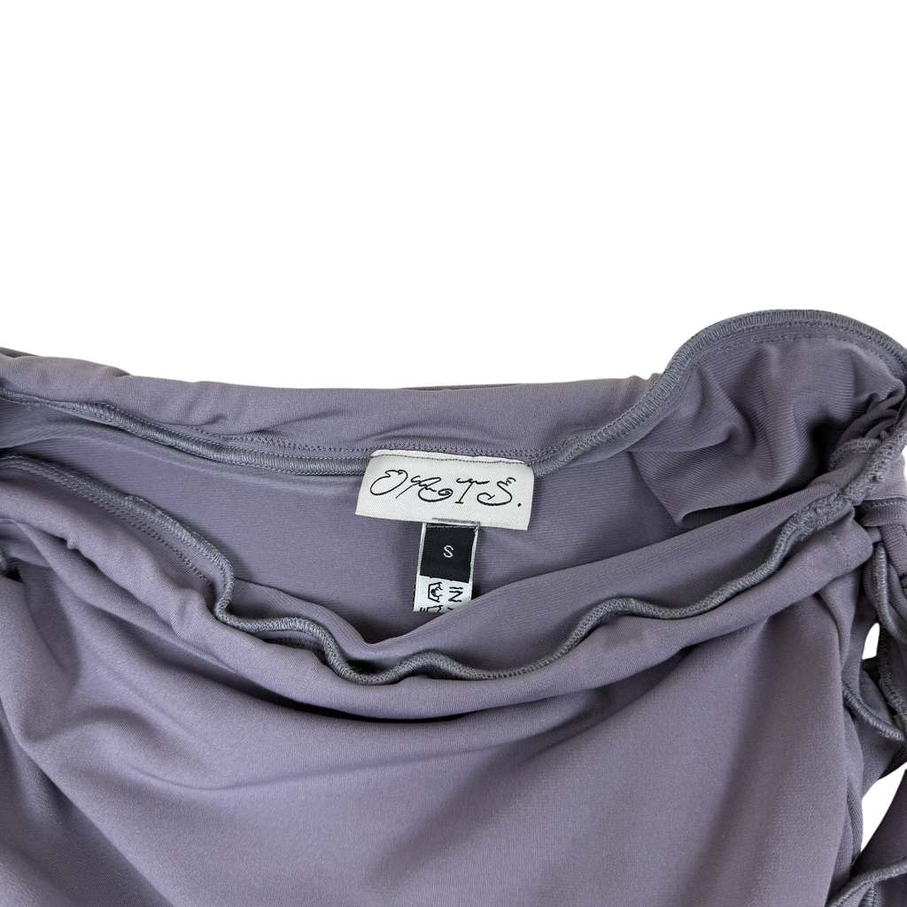 Oats The Label Split Skirt Lilac-Grey (Size S Womens)