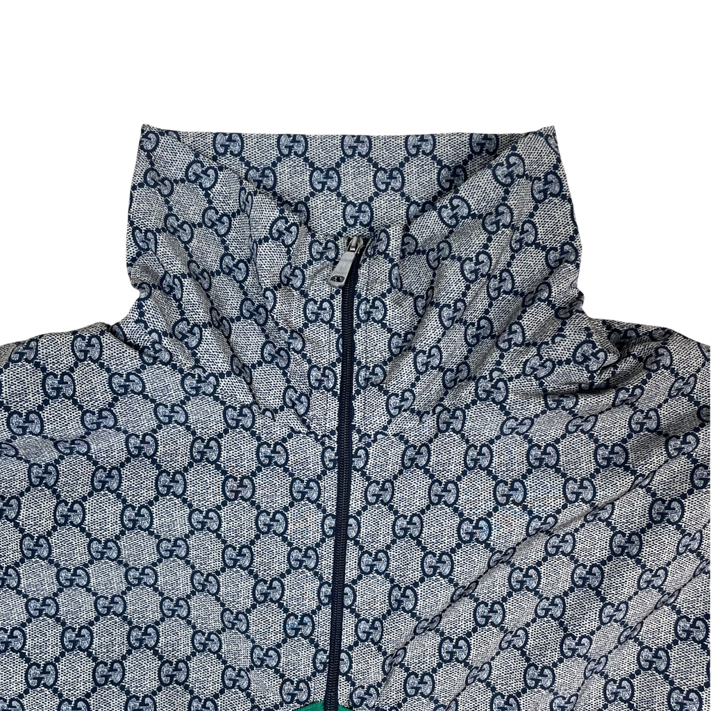 Gucci GG Monogram Nylon Wind Breaker Beige/Black (Size M)