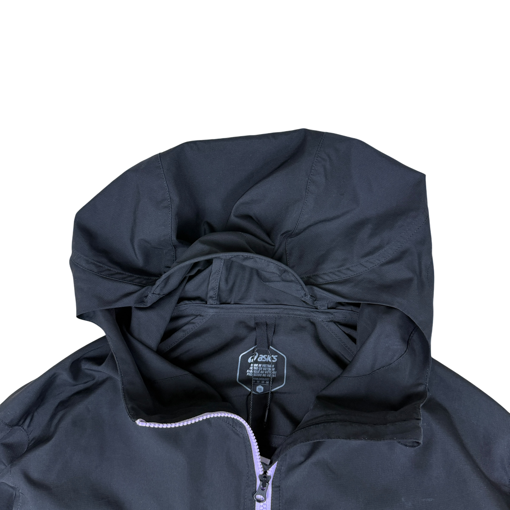 Kiko Kostadinov x ASICS Woven Anorak Jacket Black/Purple (Size M)