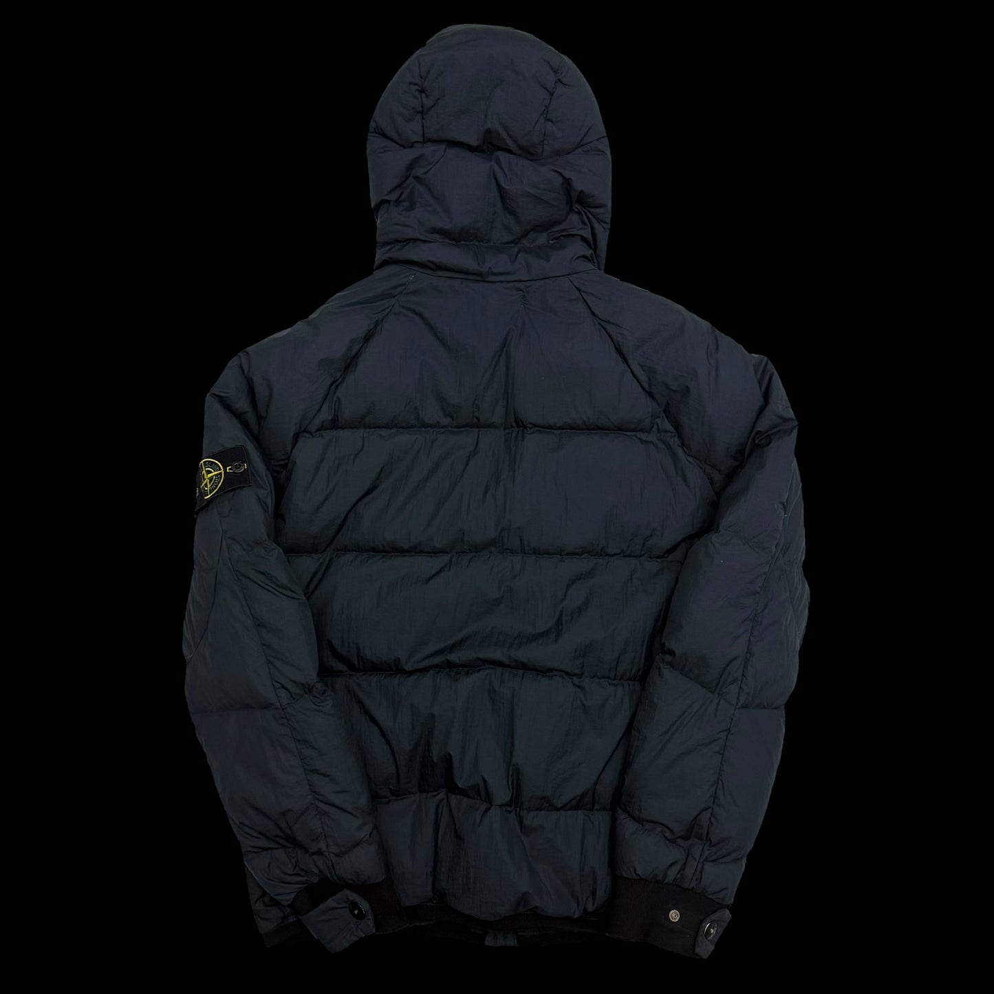 Stone Island AW11 Opaque Nylon Tela Down Puffer Jacket Navy (Fits L-XL)