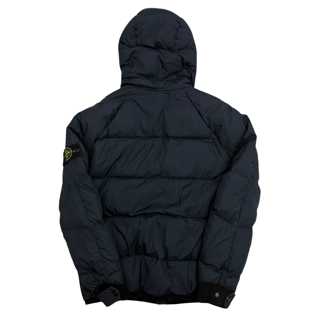 Stone Island AW11 Opaque Nylon Tela Down Puffer Jacket Navy (Fits L-XL)