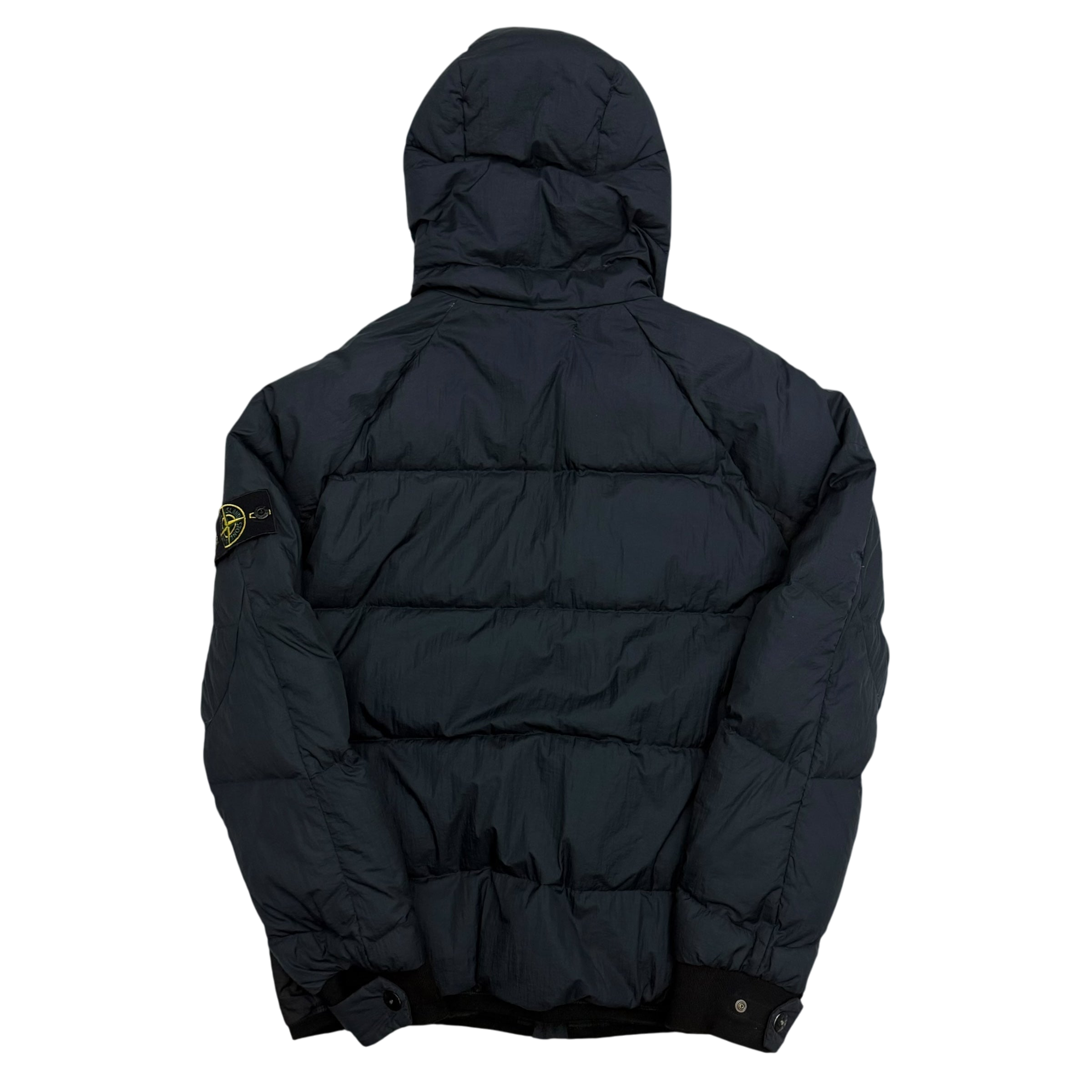 Stone Island AW11 Opaque Nylon Tela Down Puffer Jacket Navy (Fits L-XL)