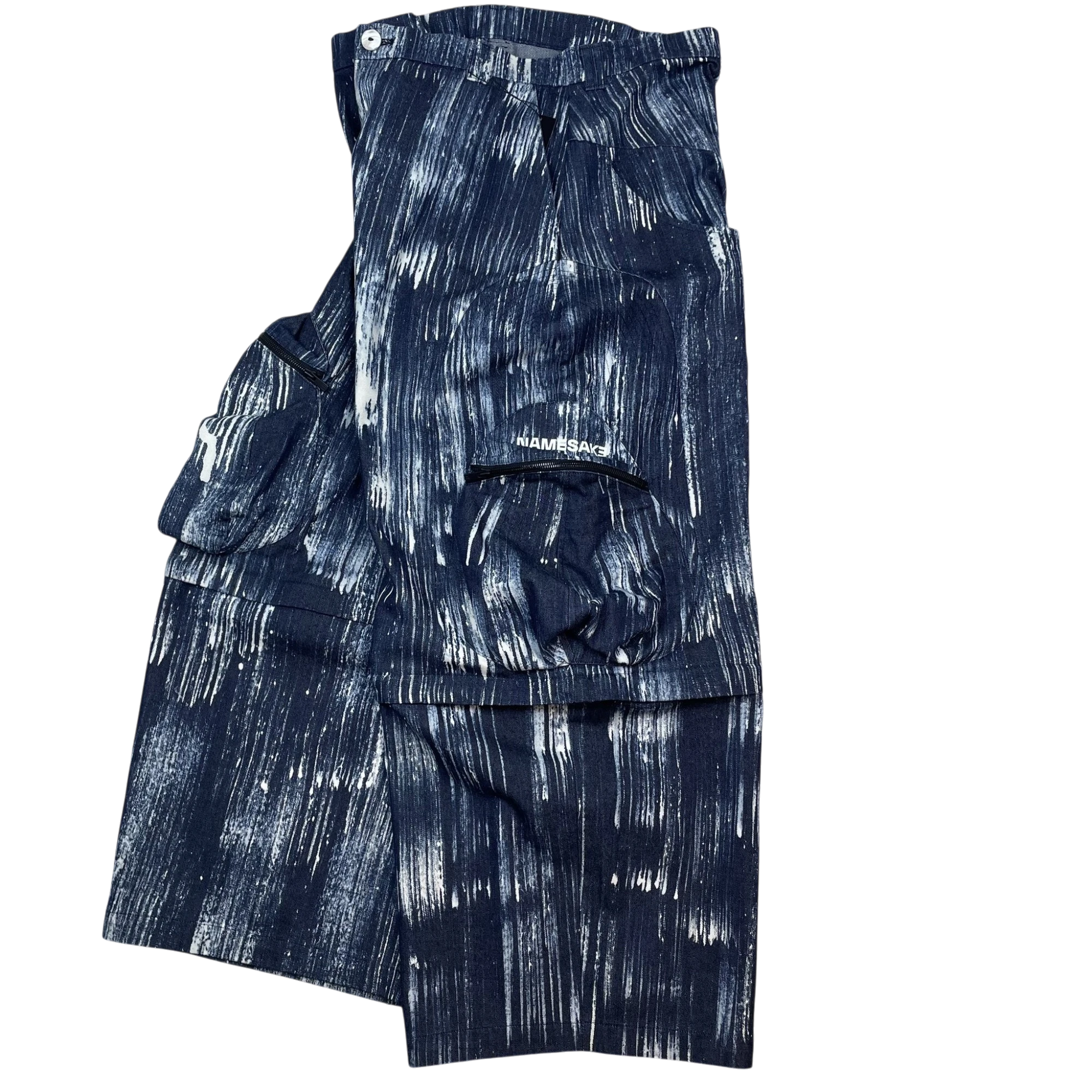 Namesake SS22 Felix Cargo Pants Patterned Blue (Size L)