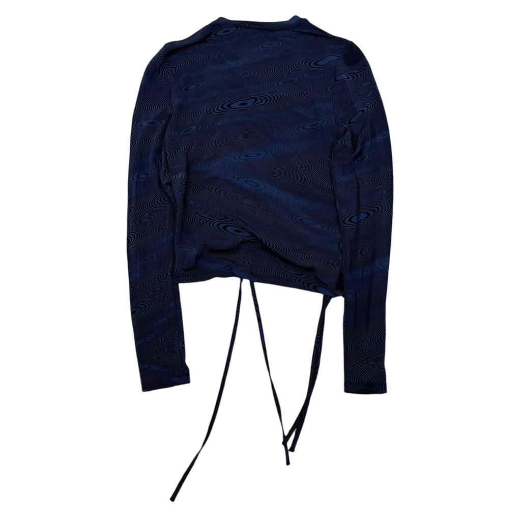 Paloma Wool Darwin Top Navy (Size S Womens)