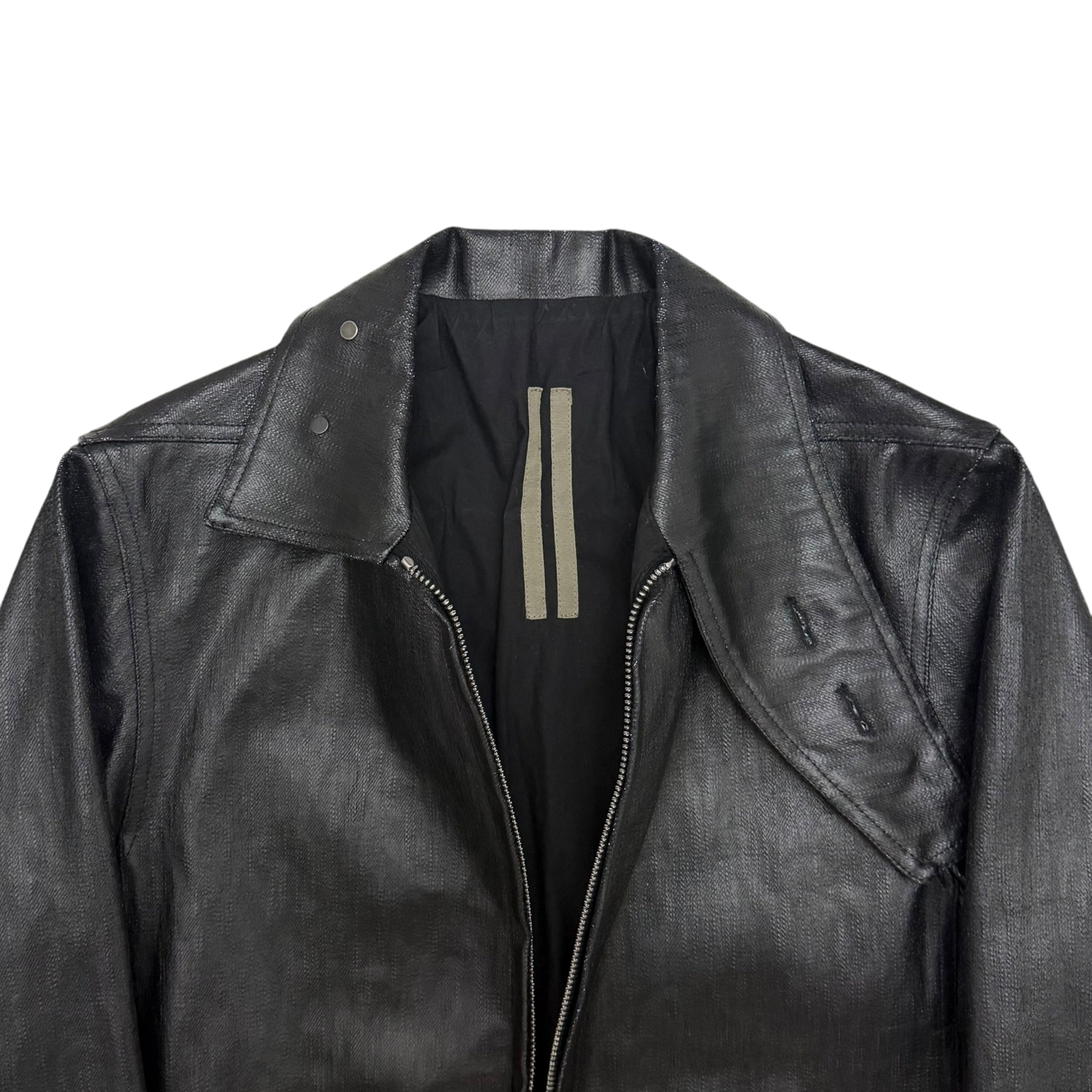 Rick Owens DRKSHDW SS17 Sample ‘Black Rubber’ Walrus Jacket (Fits S-M)