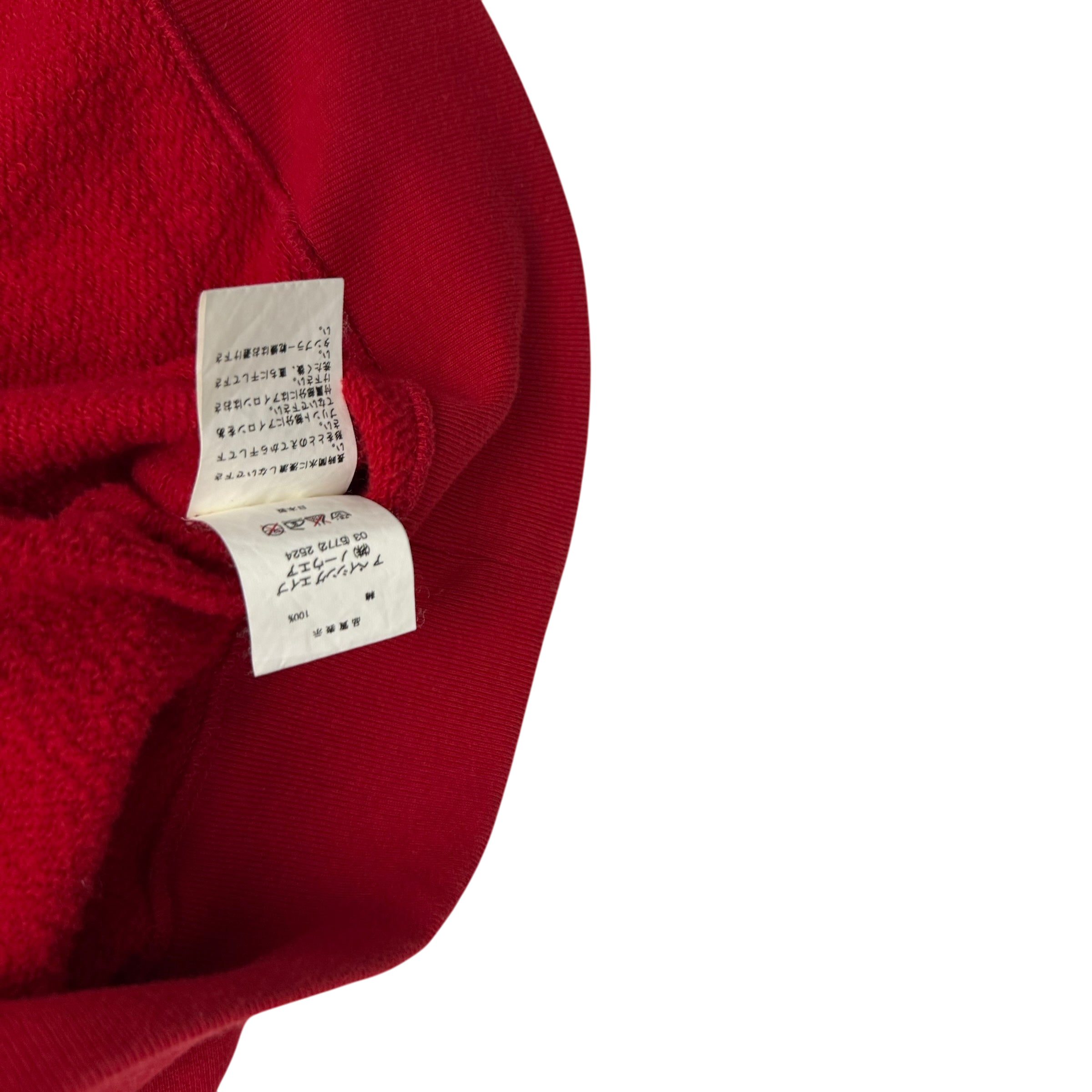 BAPE (A Bathing Ape) 2006 Aoyama Limited Shark Zip-Up Hoodie Red (Size L)