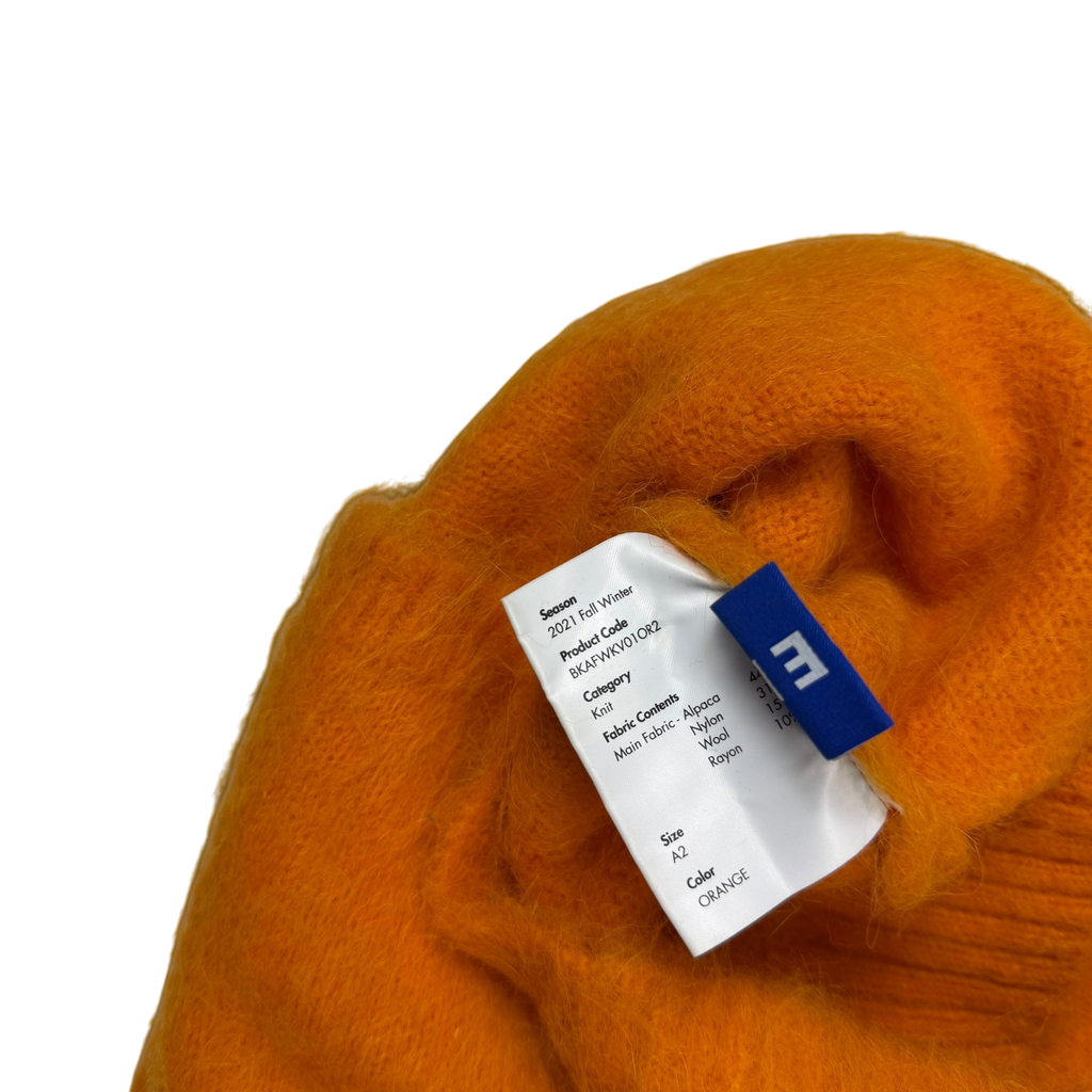 Ader Error FW21 Rothko Oversized Vest Orange (fits L-XL)