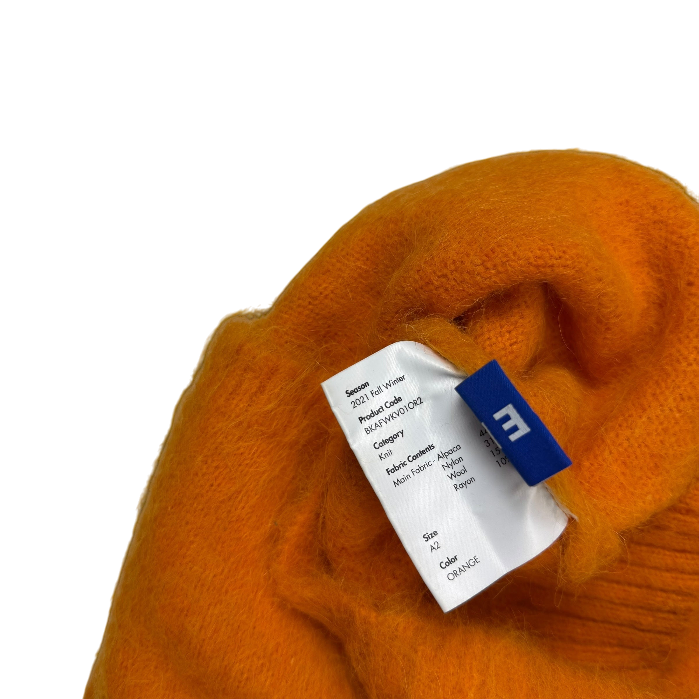 Ader Error FW21 Rothko Oversized Vest Orange (fits L-XL)