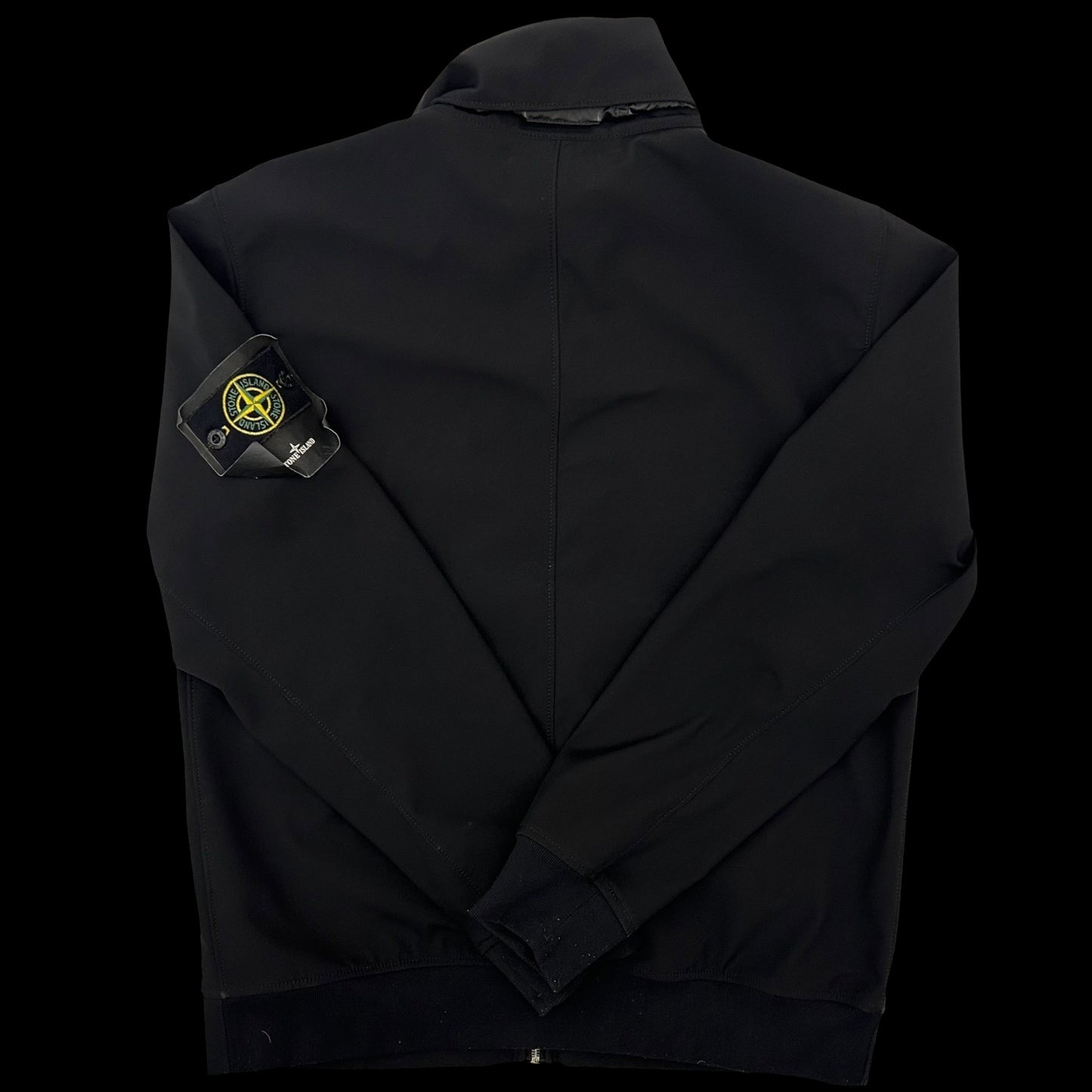 Stone Island Soft Shell R Jacket Black (Fits M/L)