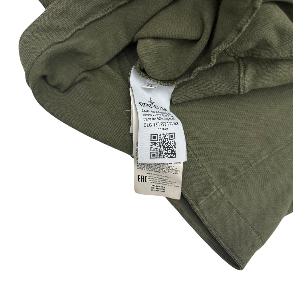 Stone Island Crewneck Sweatshirt Khaki Green (Fits M-L)