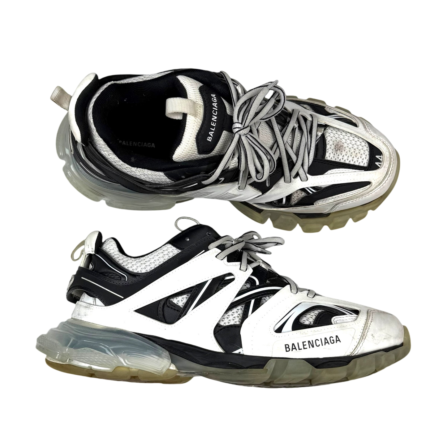 Balenciaga Track Clear Sole Sneaker White / Black (US11/UK10/EU44)