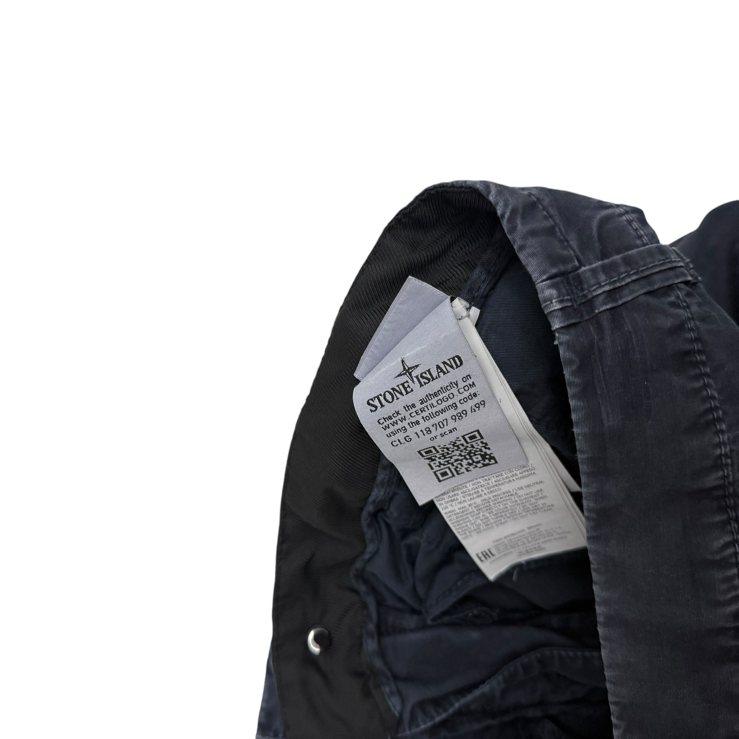 Stone Island Type SL Cargo Pants
Navy (Size 30”)